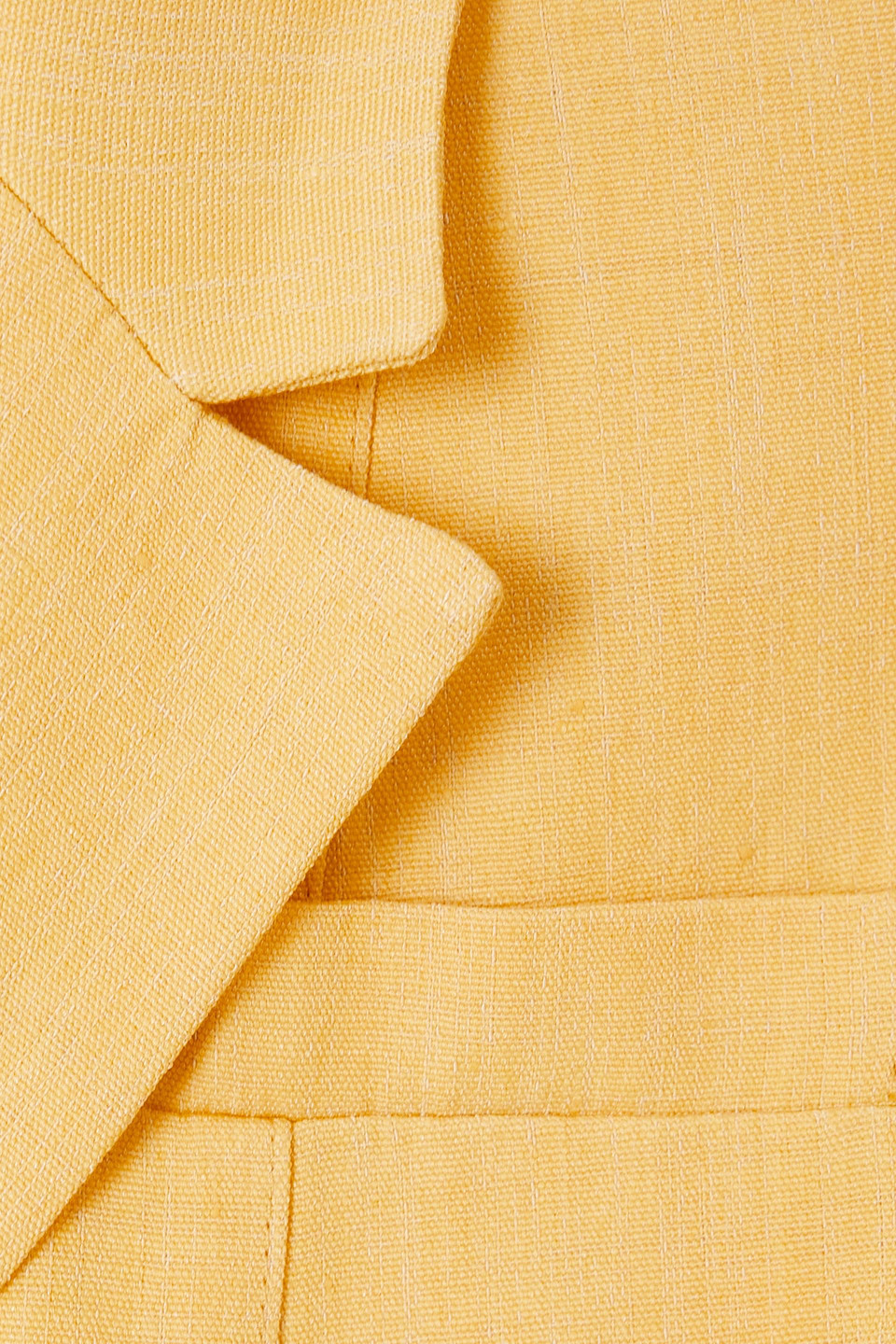 Jacquemus Yellow Le Raphia 'la Robe Bari' Minidress In Marigold