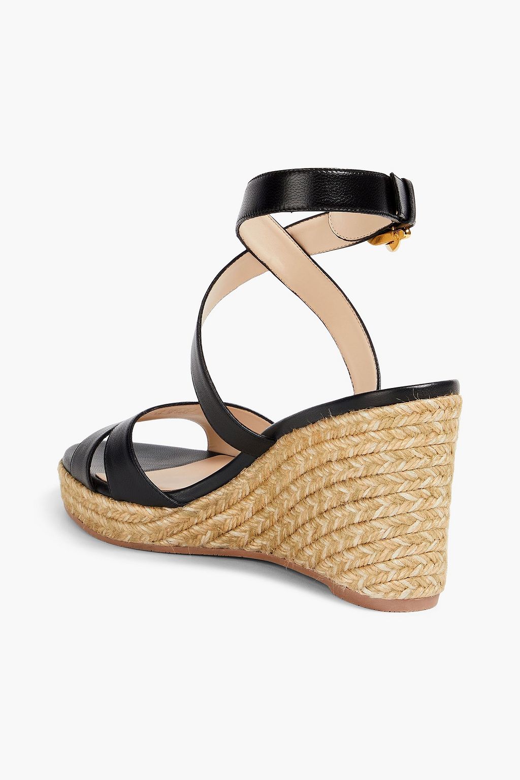 STUART WEITZMAN Zuzu レザー エスパドリーユウェッジサンダル