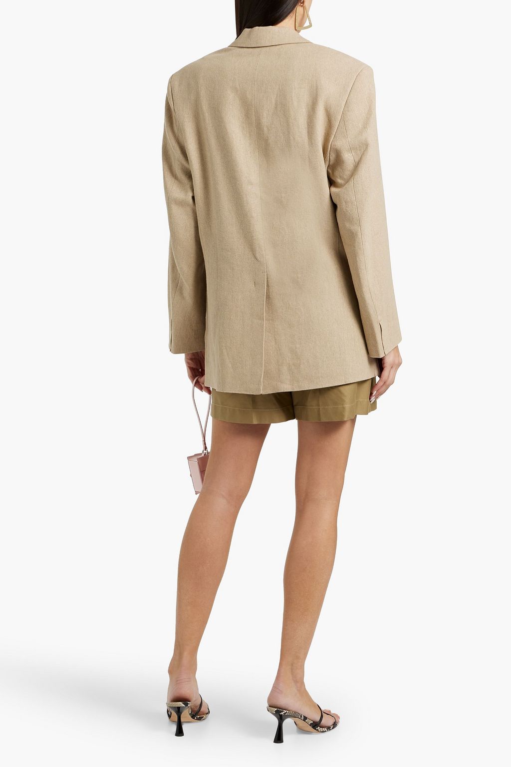 JACQUEMUS بليزر من الكتان "لا فيستي دي هومي"