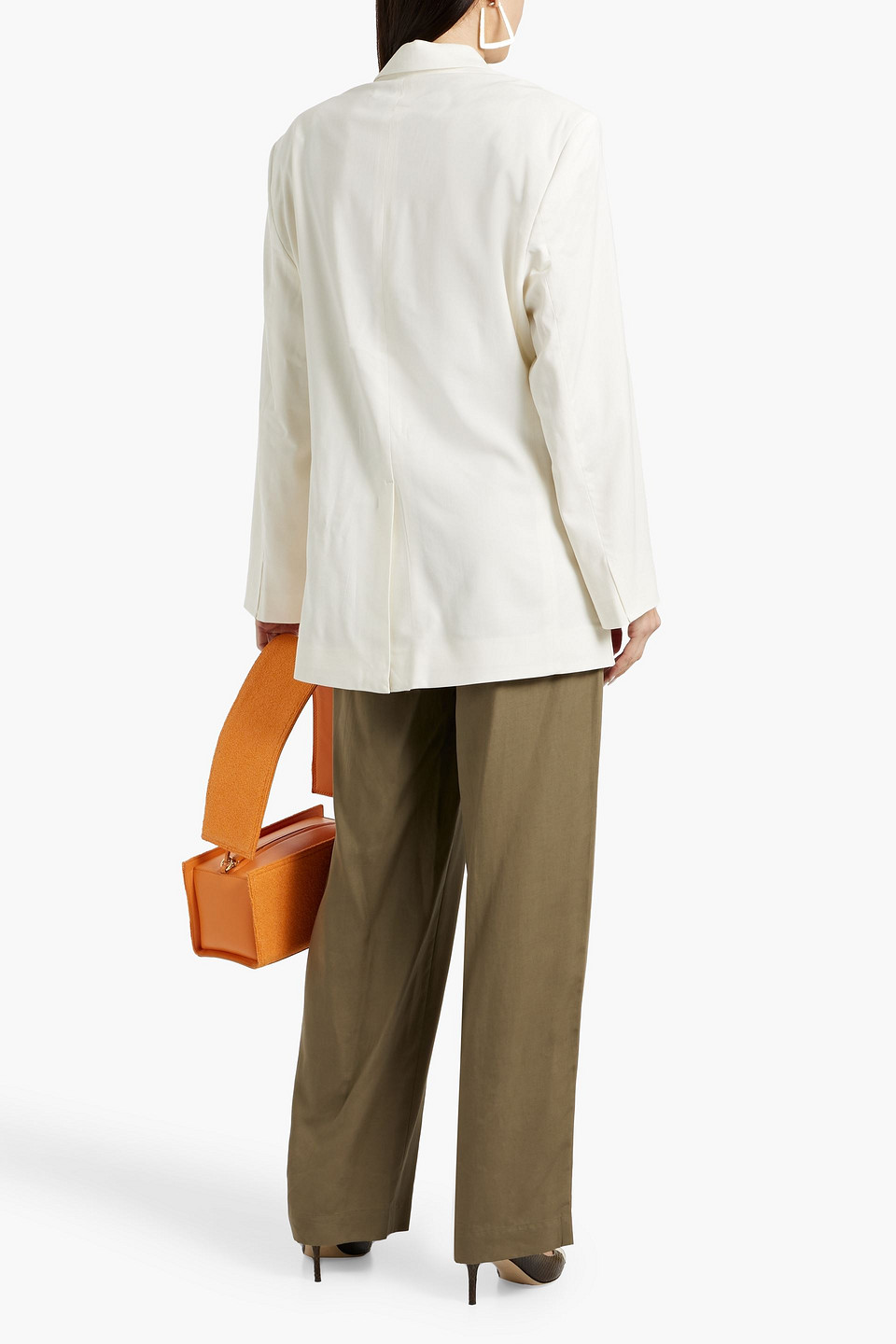 Jacquemus La Veste D'homme Twill Blazer In Off-white