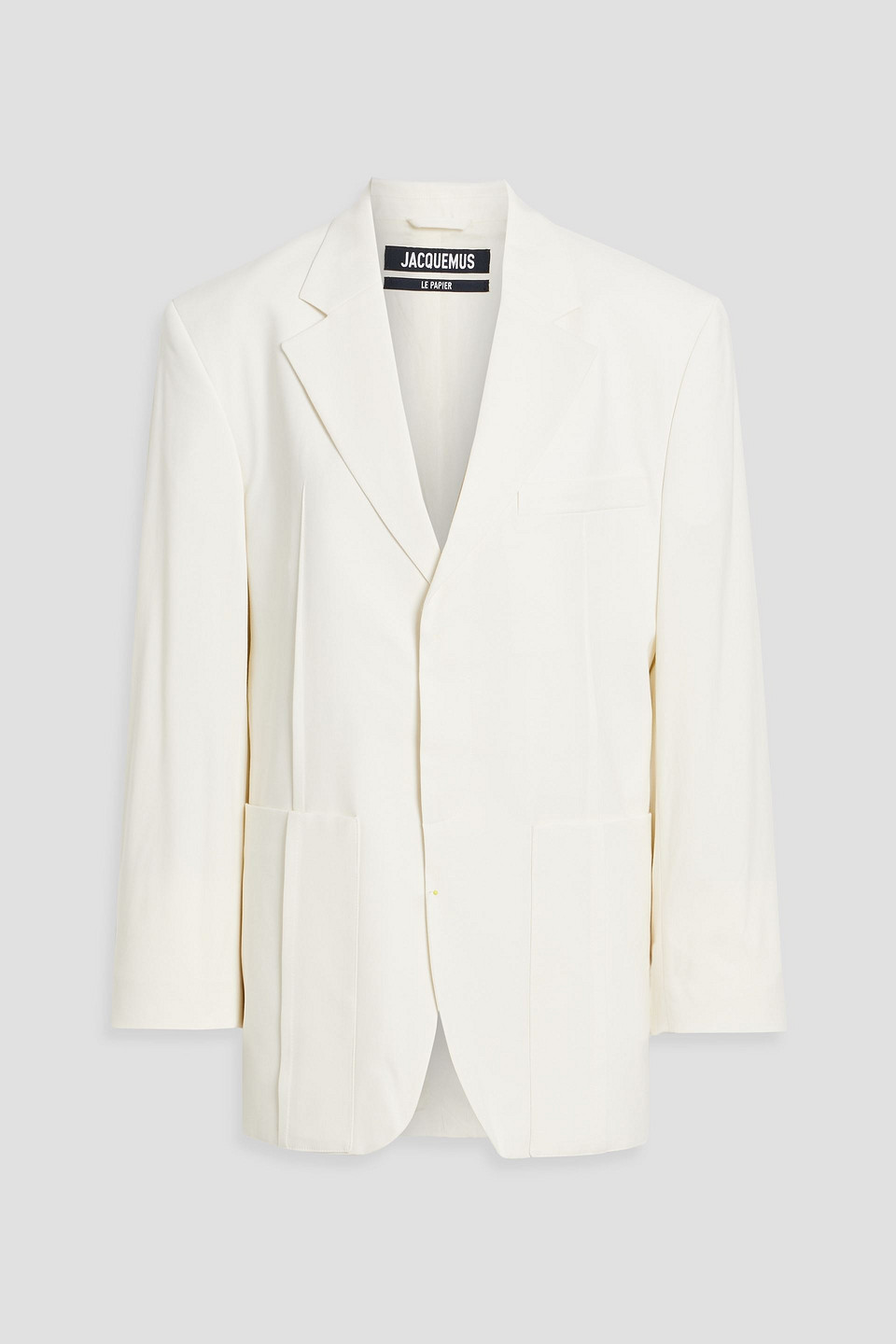 Jacquemus La Veste D'homme Twill Blazer In Off-white