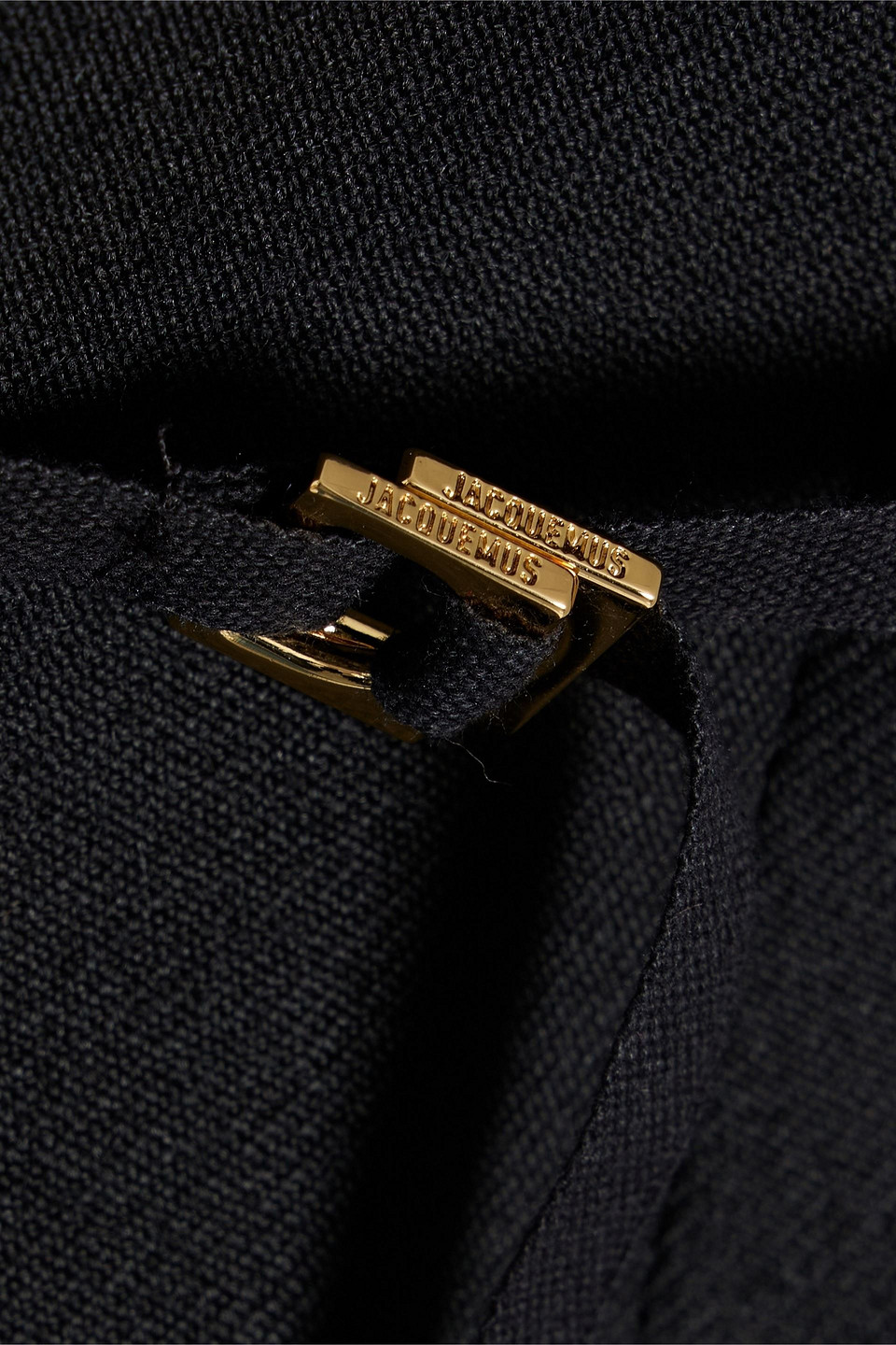 Jacquemus Oversized Wool-twill Blazer In Black