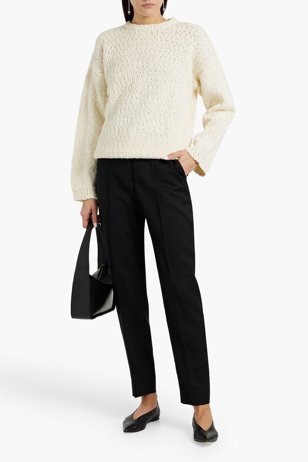 TOTEME Wool-twill tapered pants