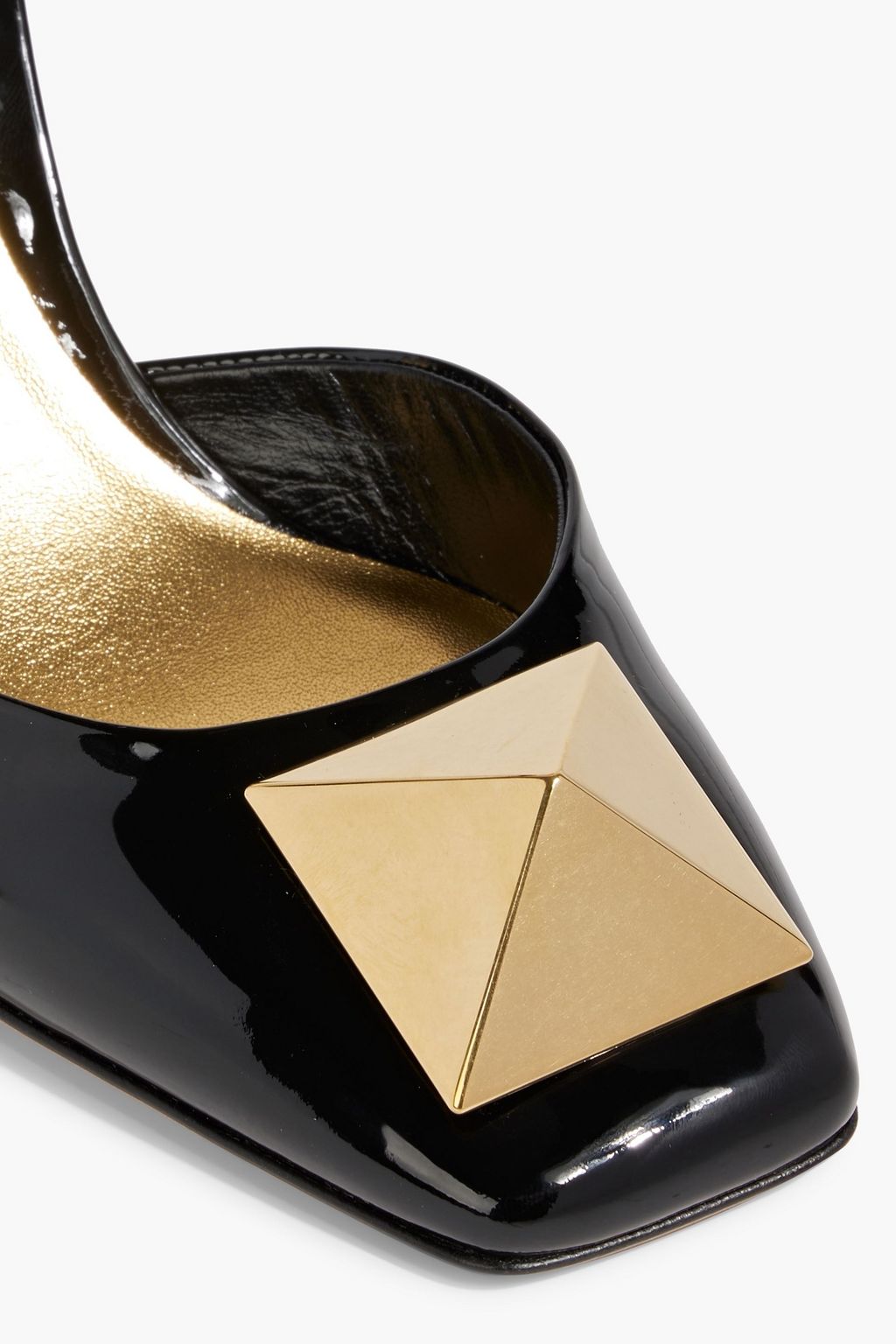 VALENTINO GARAVANI One Stud patent-leather pumps