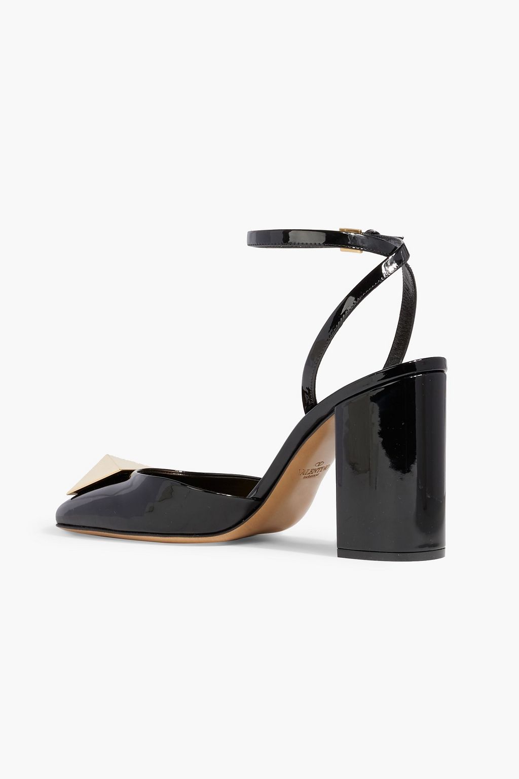 VALENTINO GARAVANI One Stud patent-leather pumps