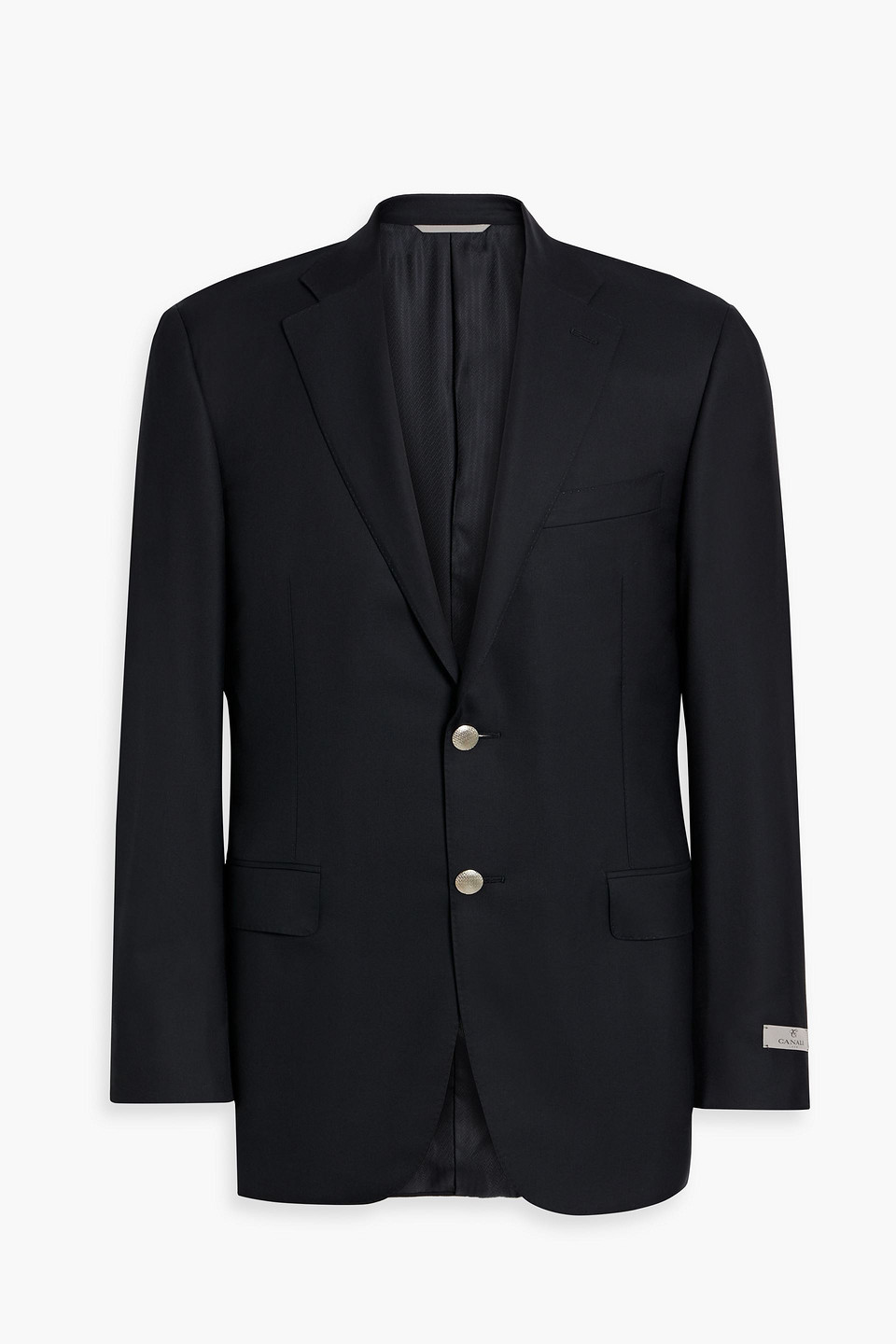 Wool-twill blazer