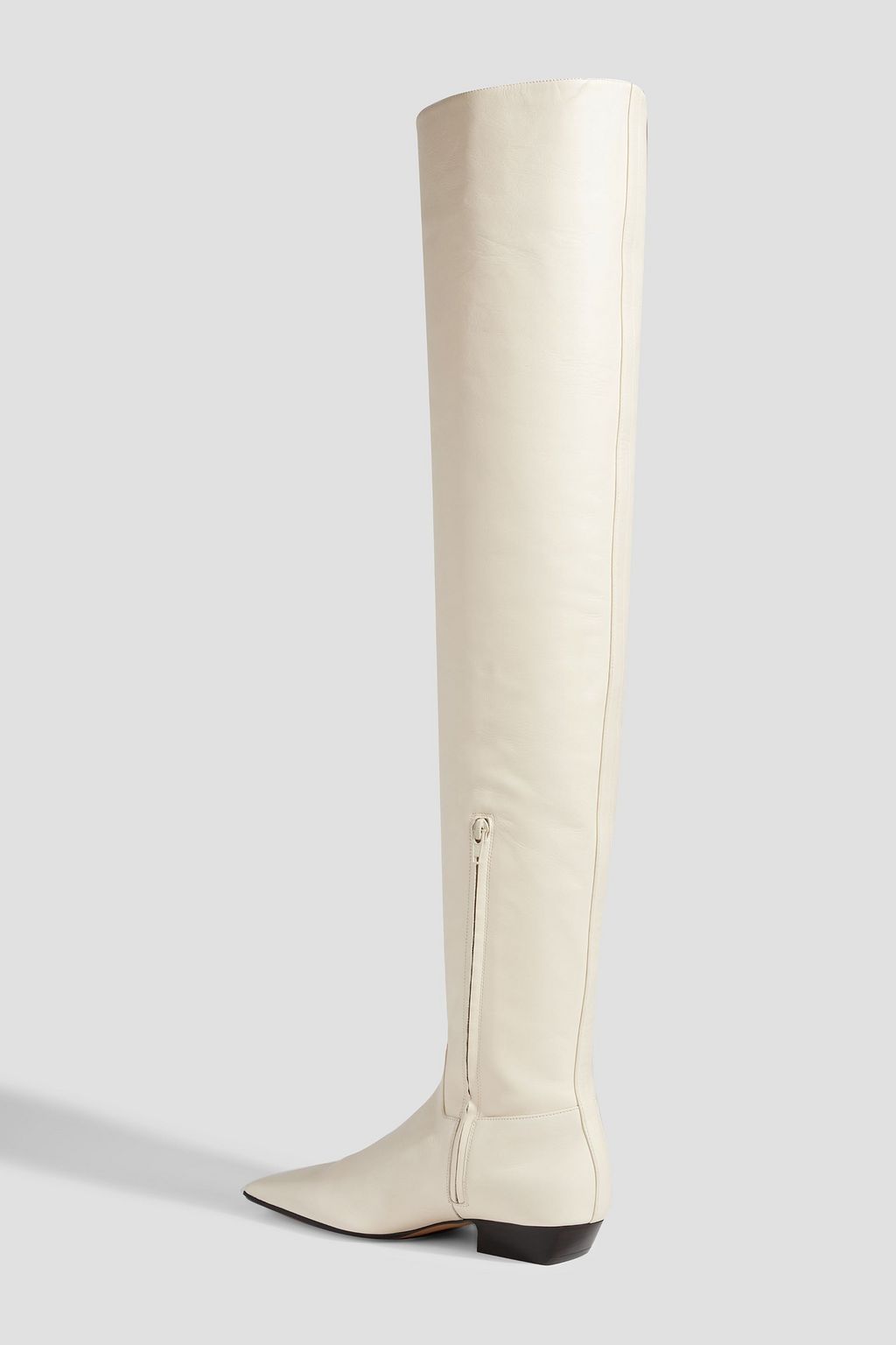 KHAITE Marfa leather over-the-knee boots