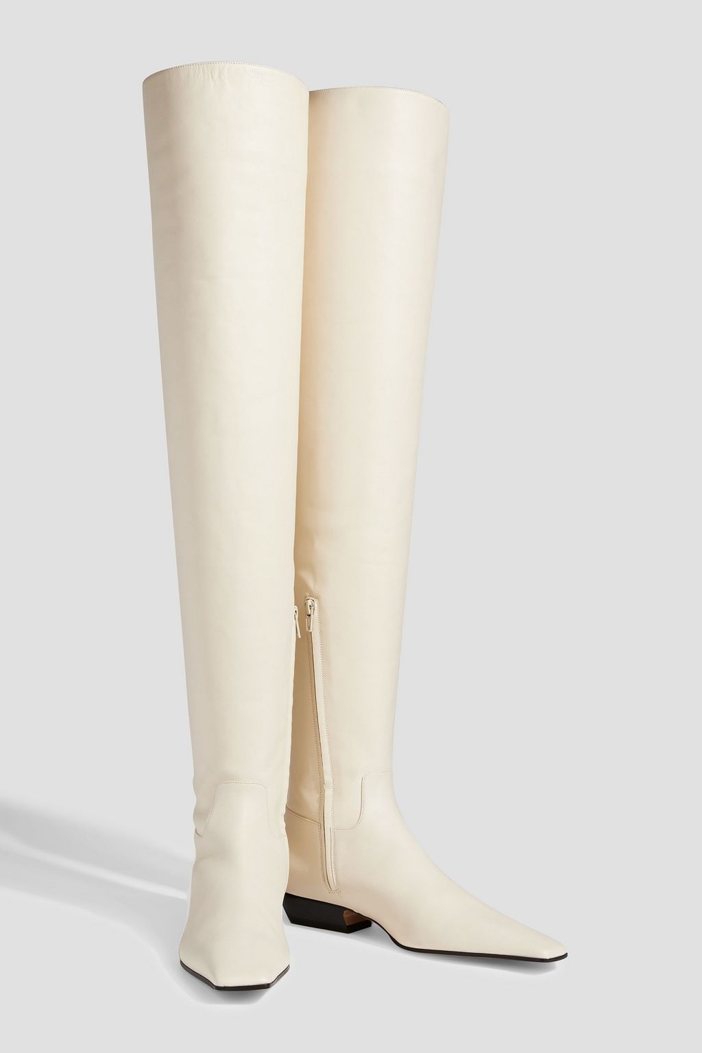 KHAITE Marfa leather over-the-knee boots