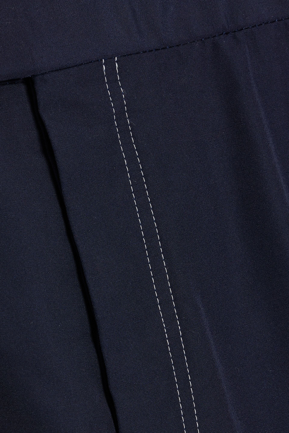 Thom Browne Bermuda With Contrast Stitching In Navy