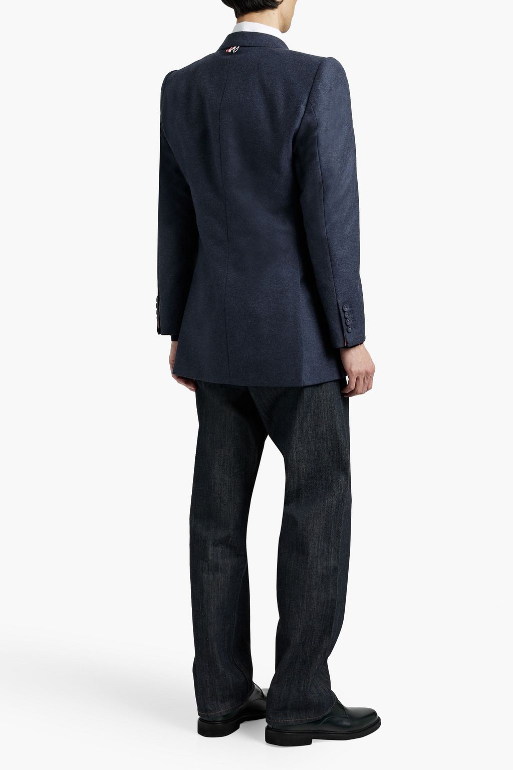 THOM BROWNE Wool-flannel blazer