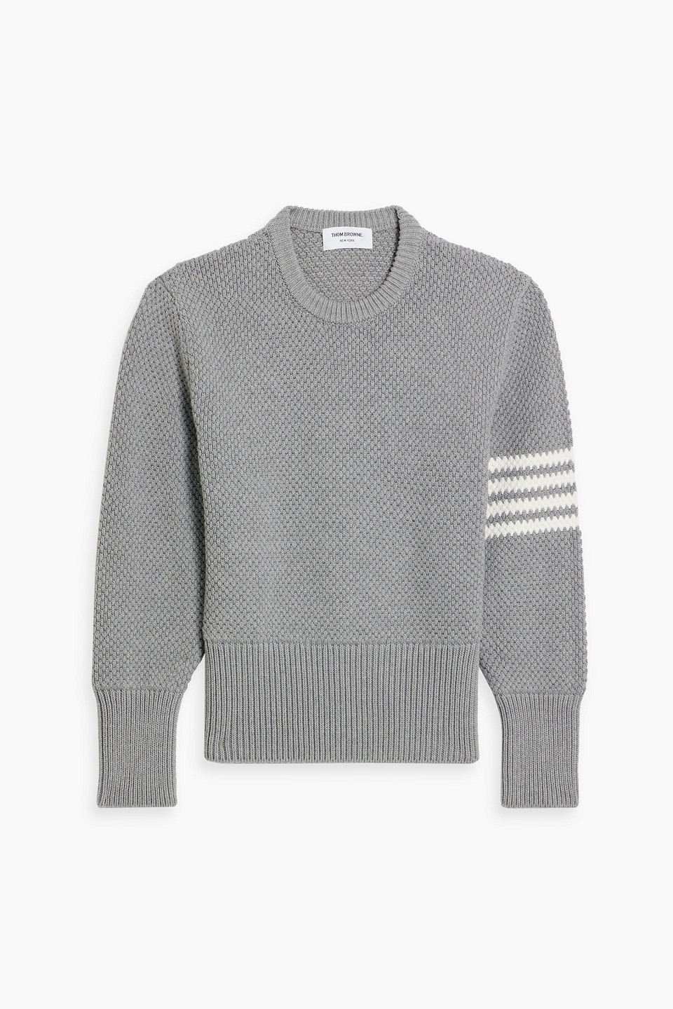 Striped cotton sweater