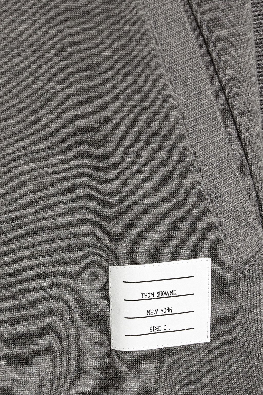 THOM BROWNE Striped wool cardigan