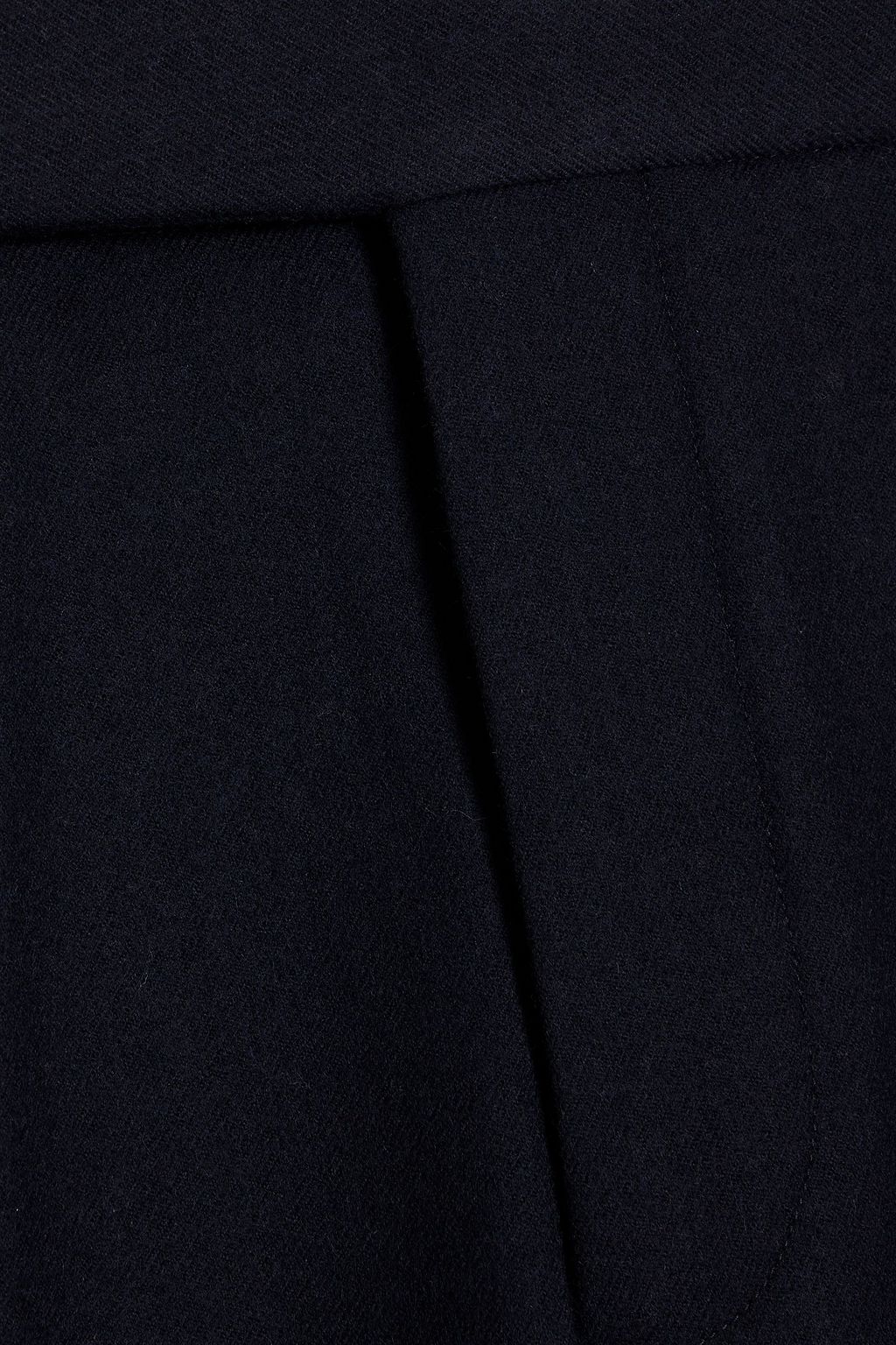 THOM BROWNE Wool-twill pants