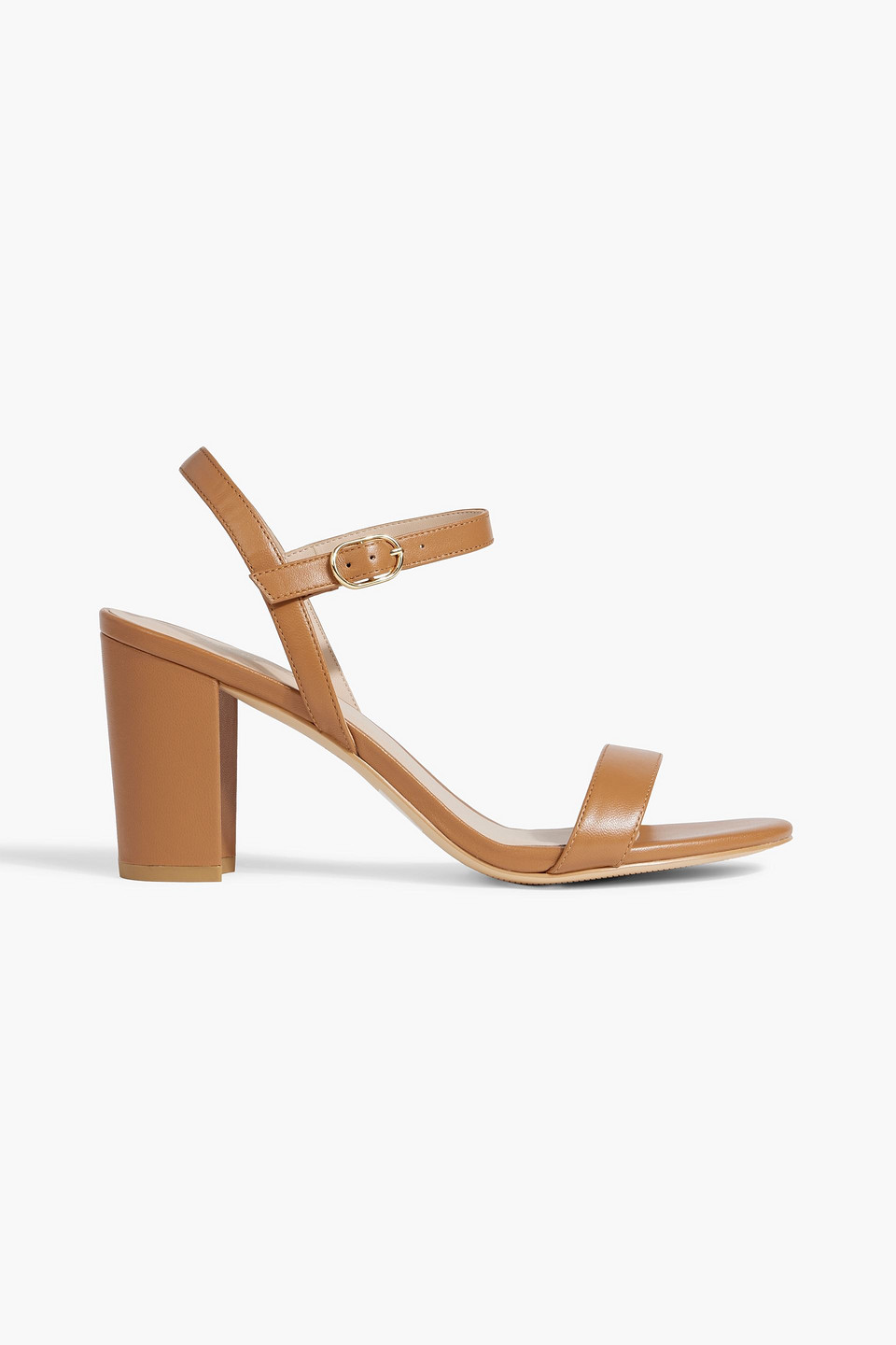 Stuart Weitzman Dancer 75 Block Sandal The Sw Outlet In Sand