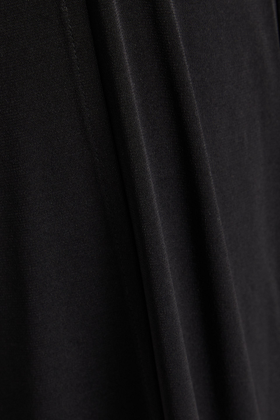 Vince Wrap-effect Stretch-jersey Midi Skirt In Black