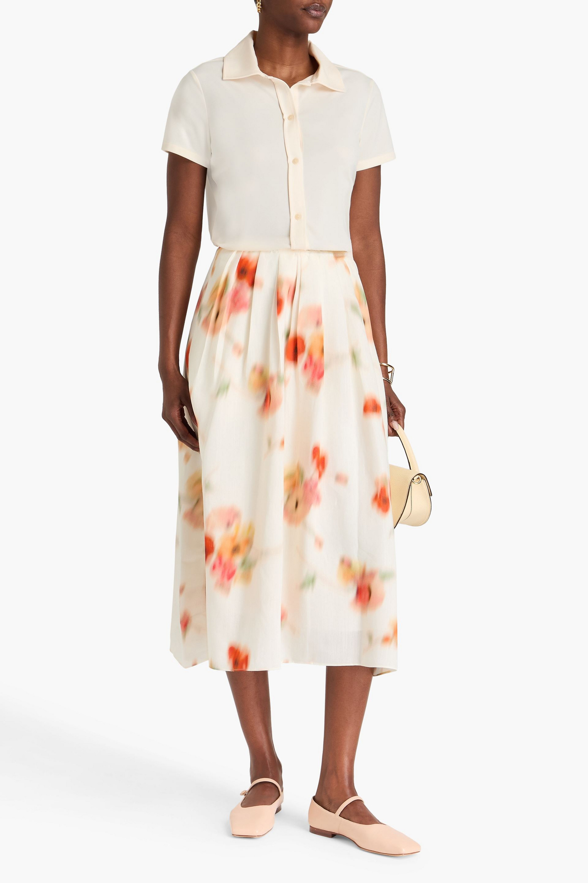 Vince Stretch-jersey shirt