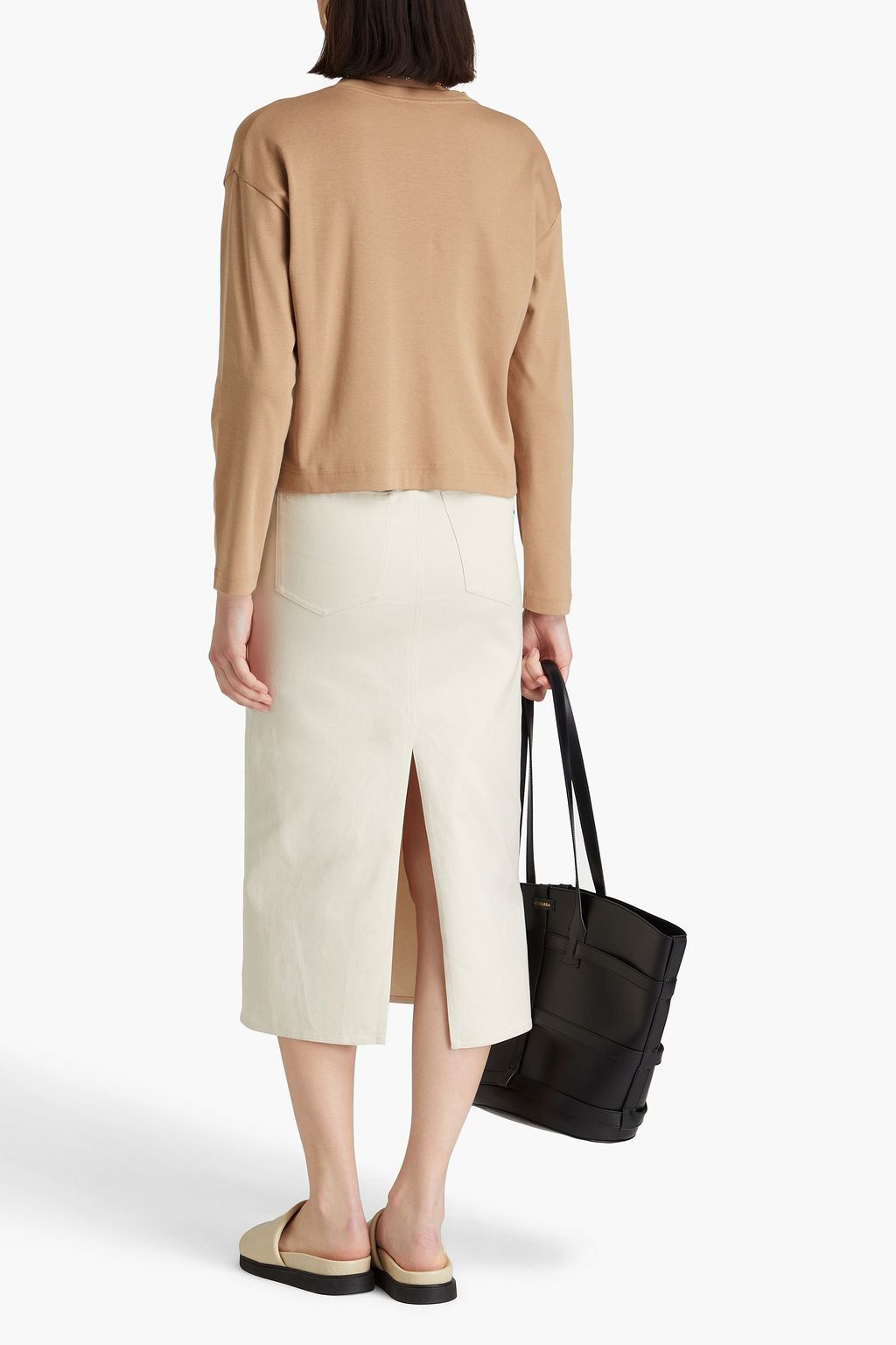 VINCE. Pima cotton-jersey top