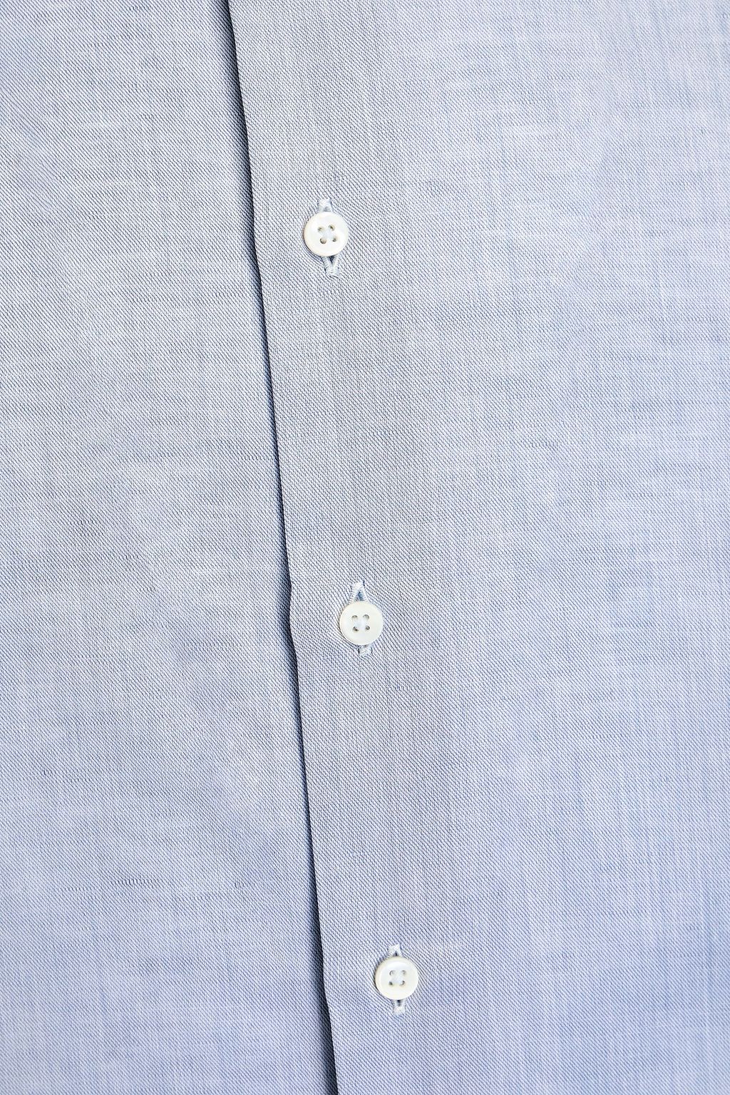 CANALI قميص من القطن ومزيج الكتّان