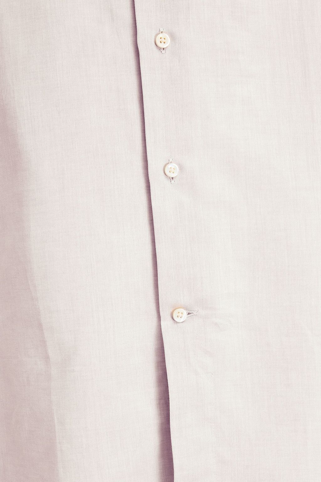 CANALI قميص من القطن ومزيج الكتّان