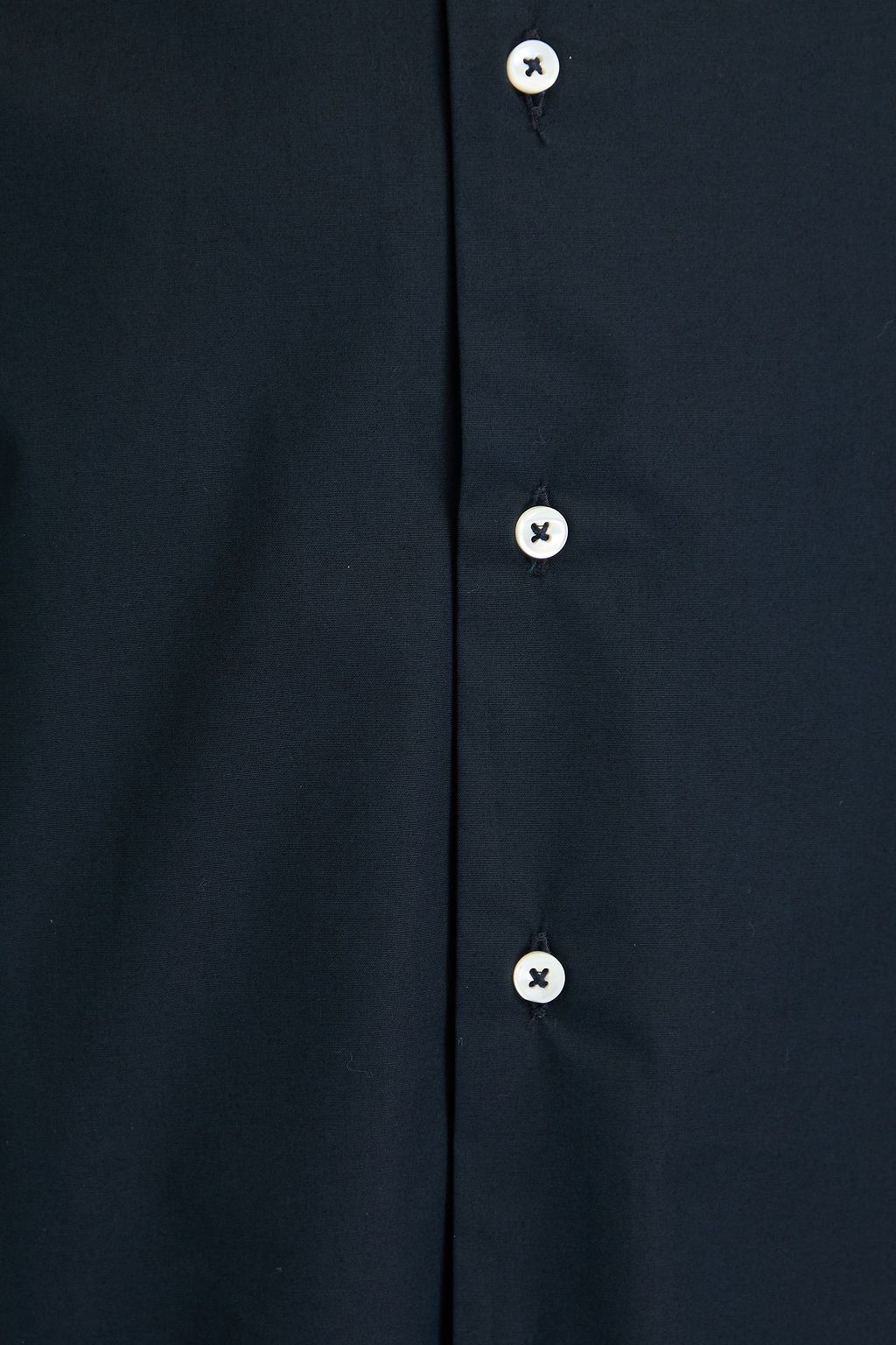 CANALI 스트레치 코튼 포플린 셔츠