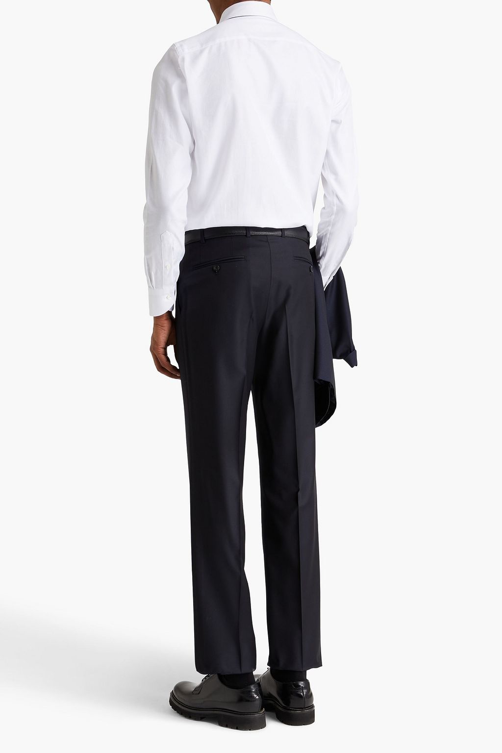 CANALI Wool-twill pants