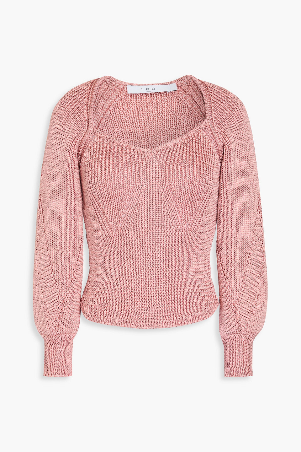 Iro Salali Knitted Jumper In Baby Pink