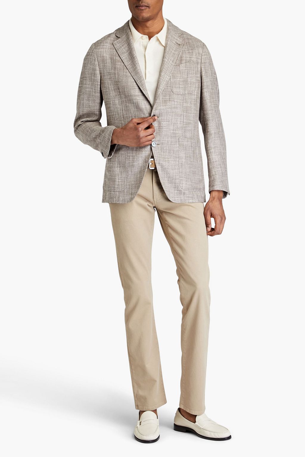 CANALI Wool-blend blazer