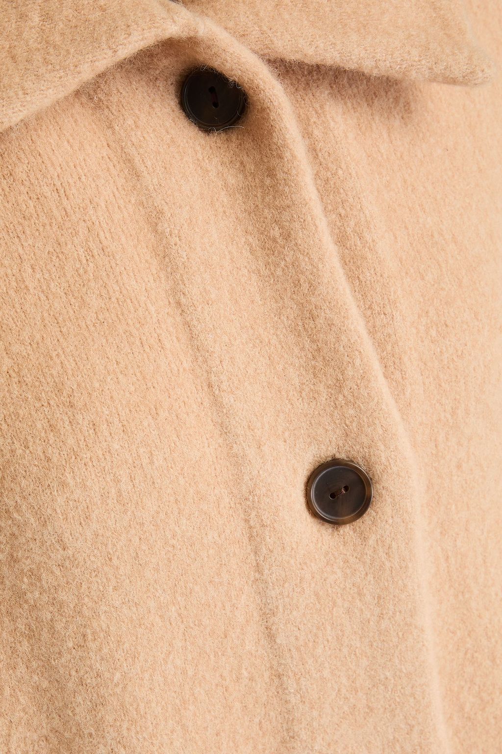 VINCE. Cardigan aus gebürstetem Strick