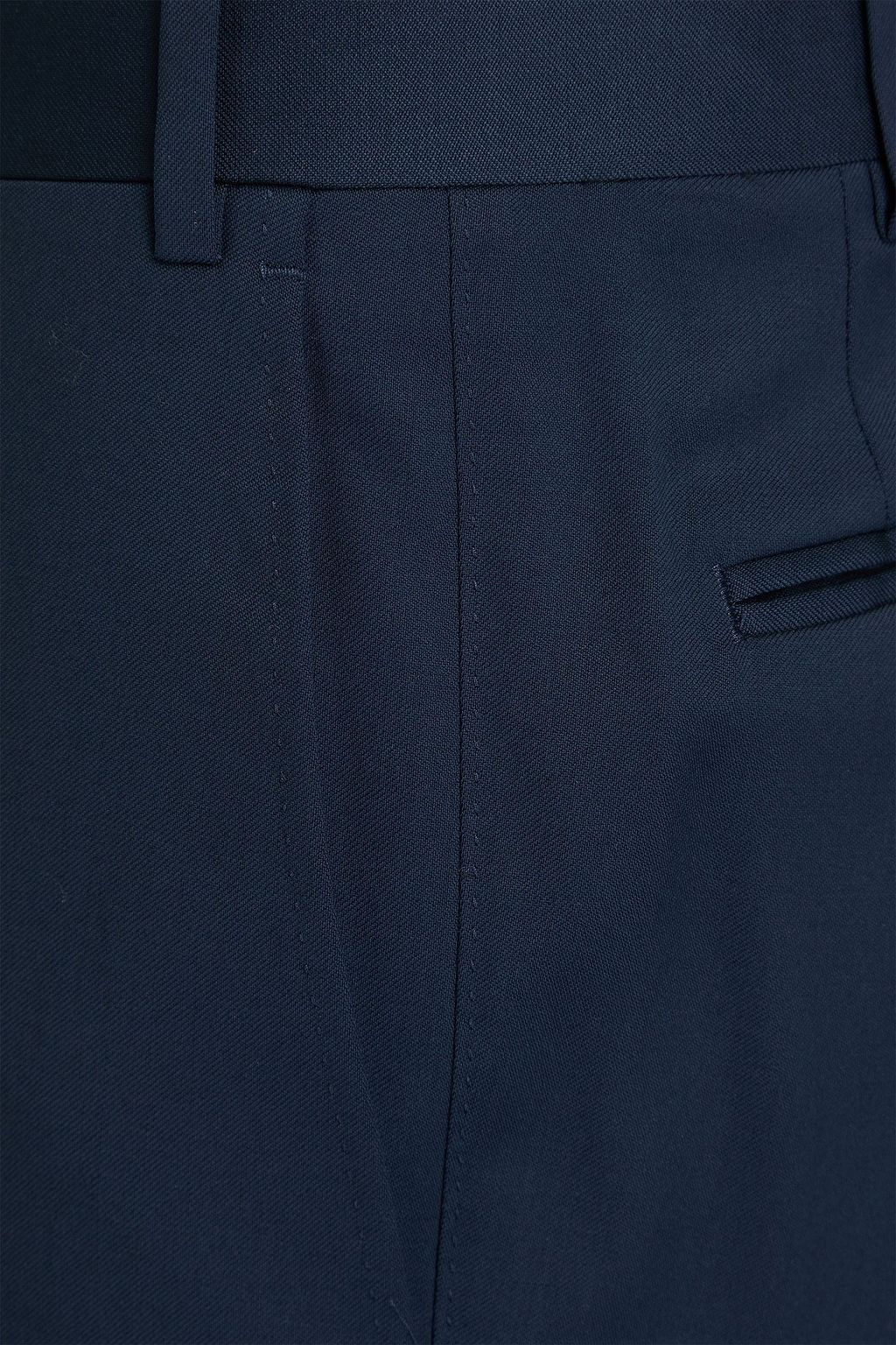 CANALI Tapered wool-twill pants