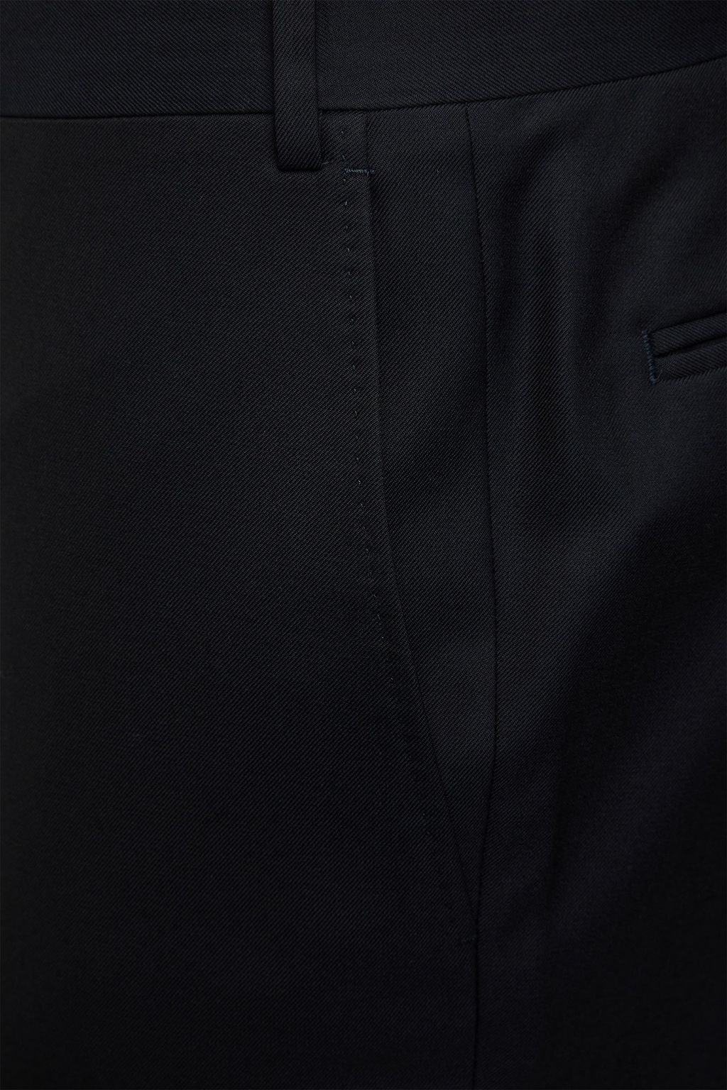 CANALI Tapered wool-twill pants