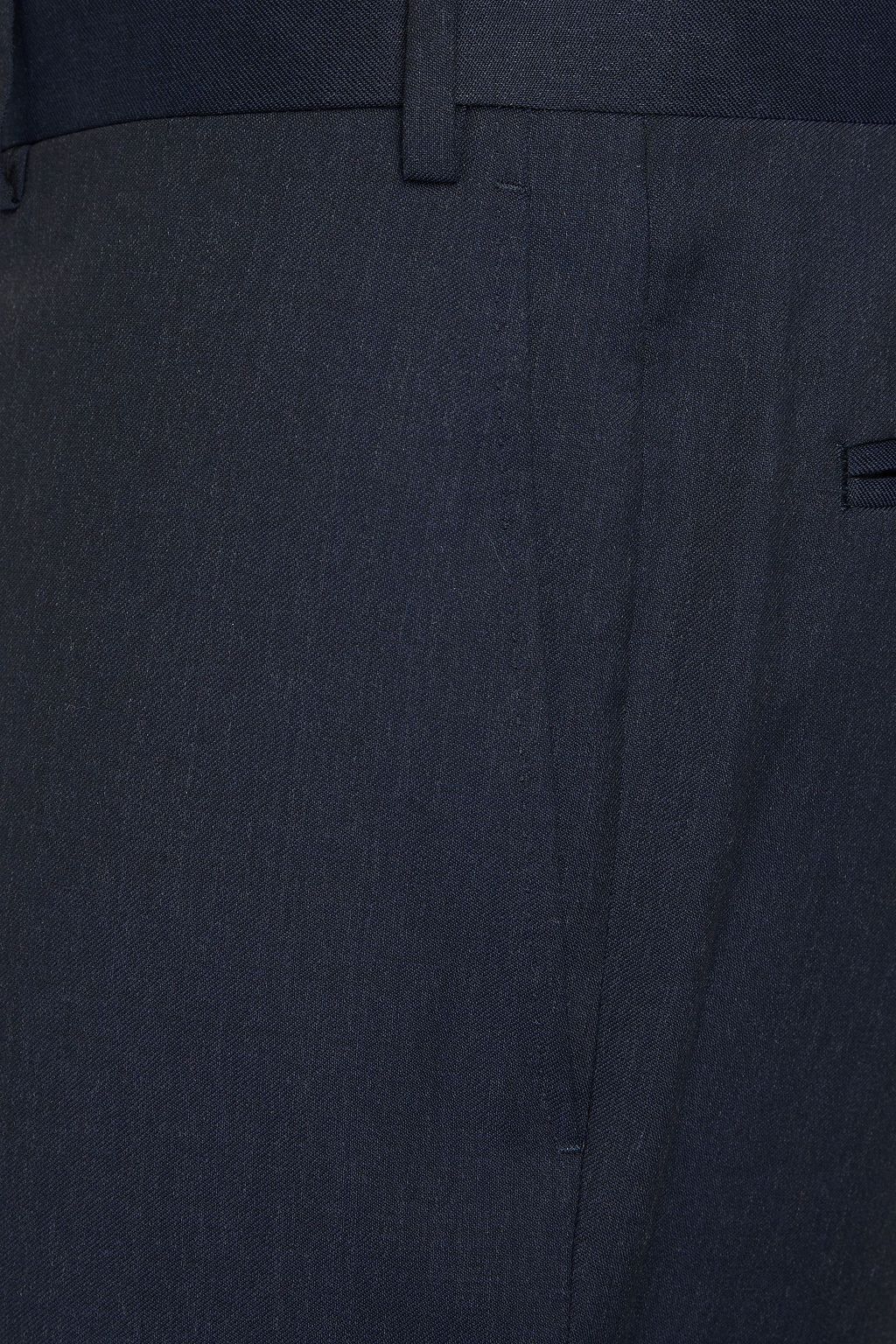 CANALI Tapered wool-twill pants