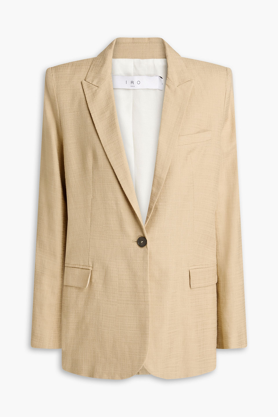 Iro Danys Blazer Aus Tweed In Sandfarben