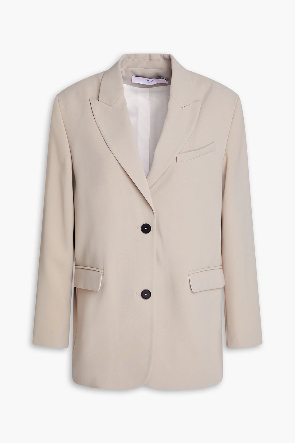 Iro Daria Crepe Blazer In Steingrau