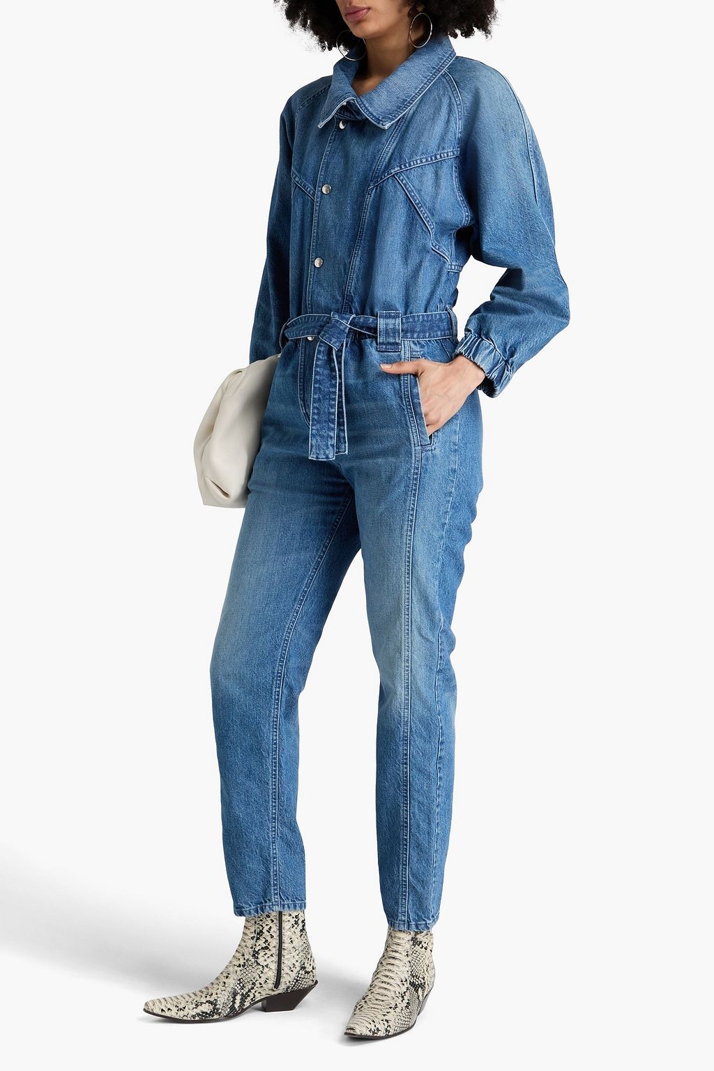 IRO Cleo denim jumpsuit