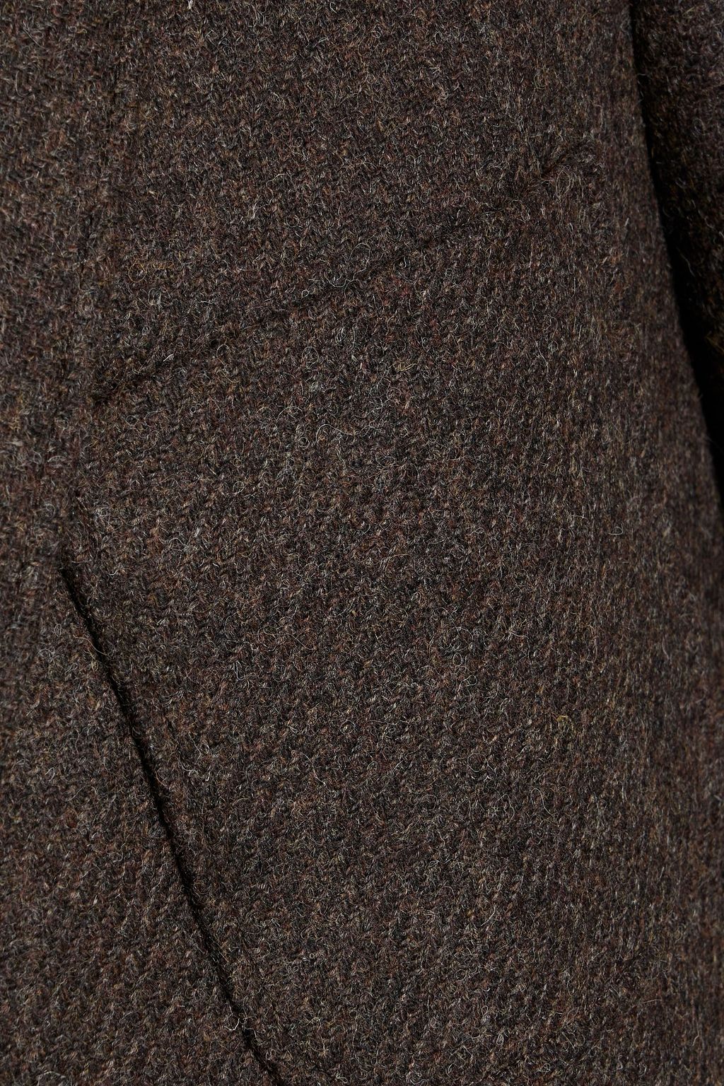 THOM BROWNE Wool-tweed coat