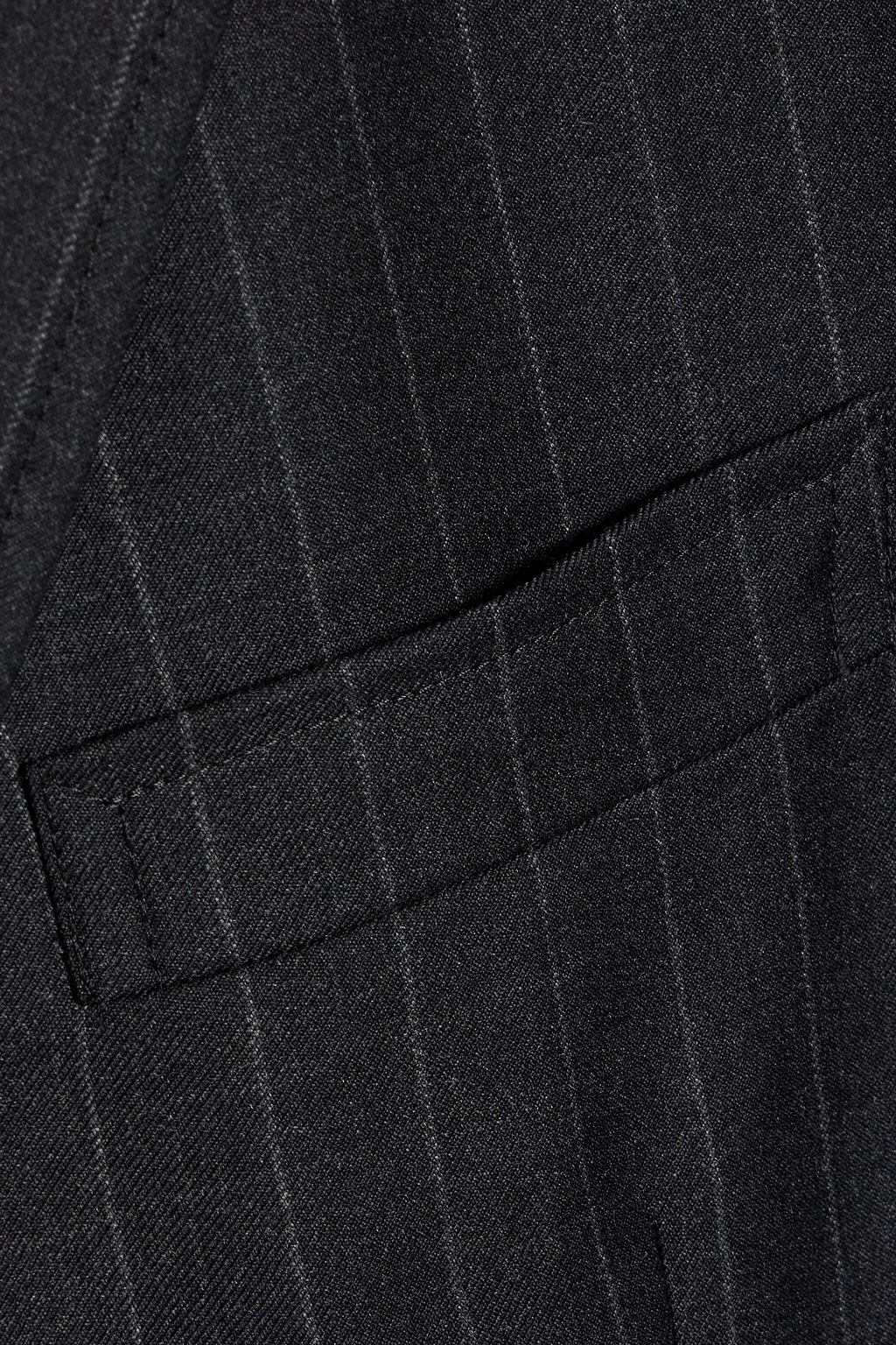 THOM BROWNE Pinstriped wool suit jacket