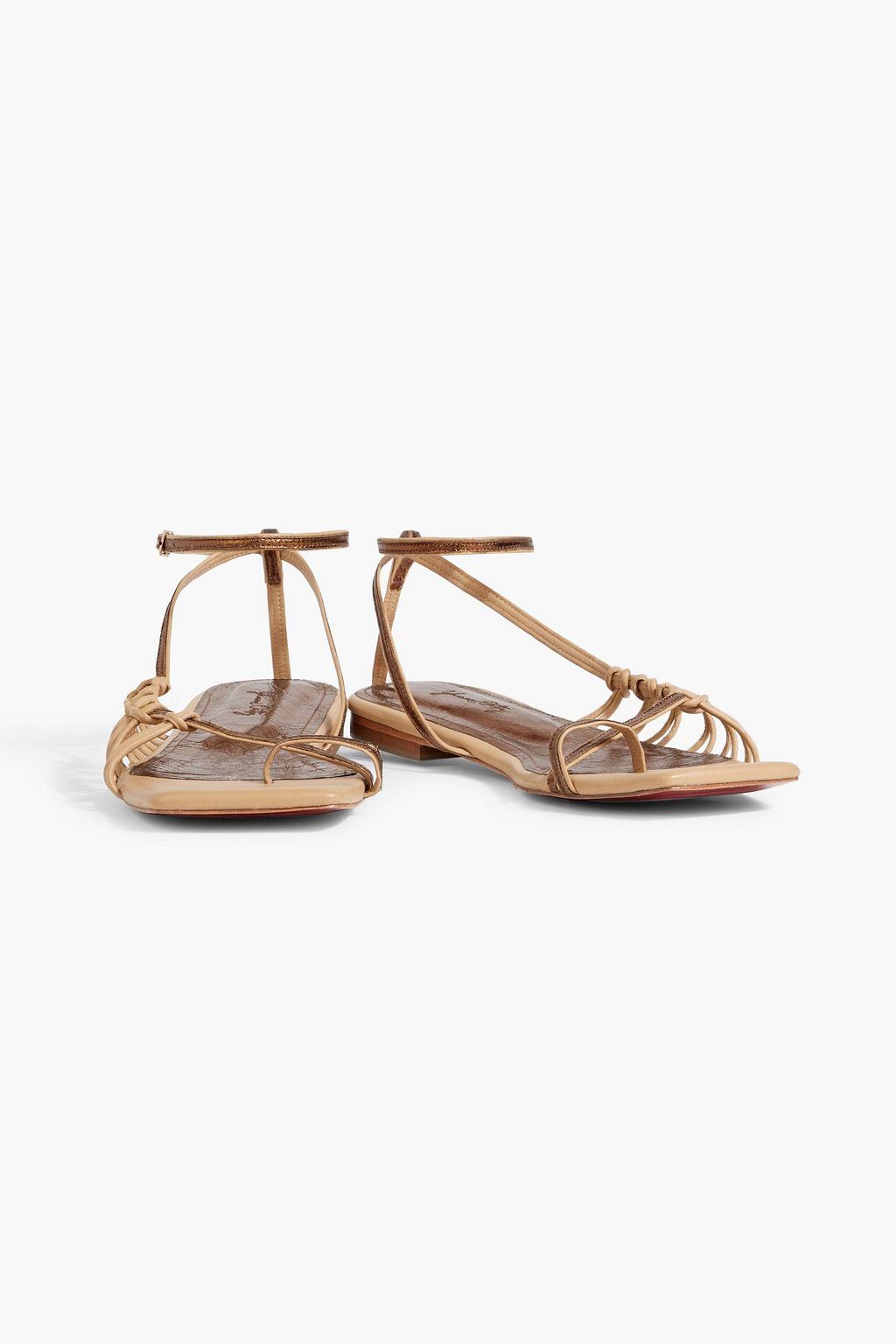 JOHANNA ORTIZ Moon Gazer leather sandals