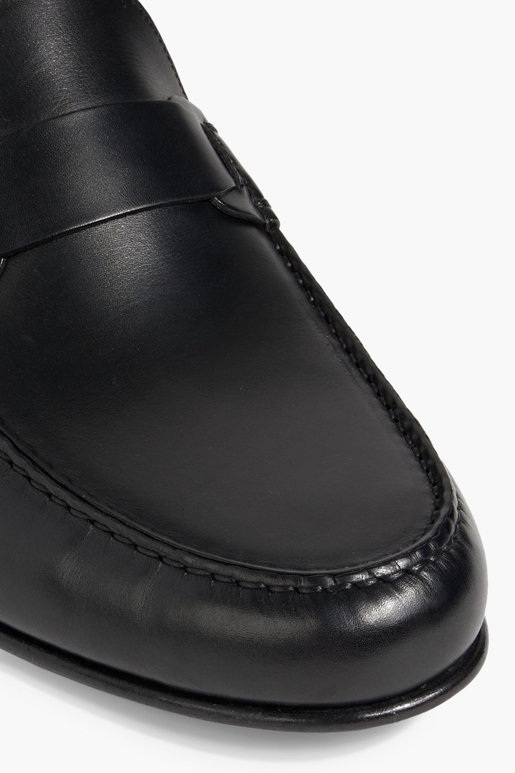 CANALI Leather penny loafers