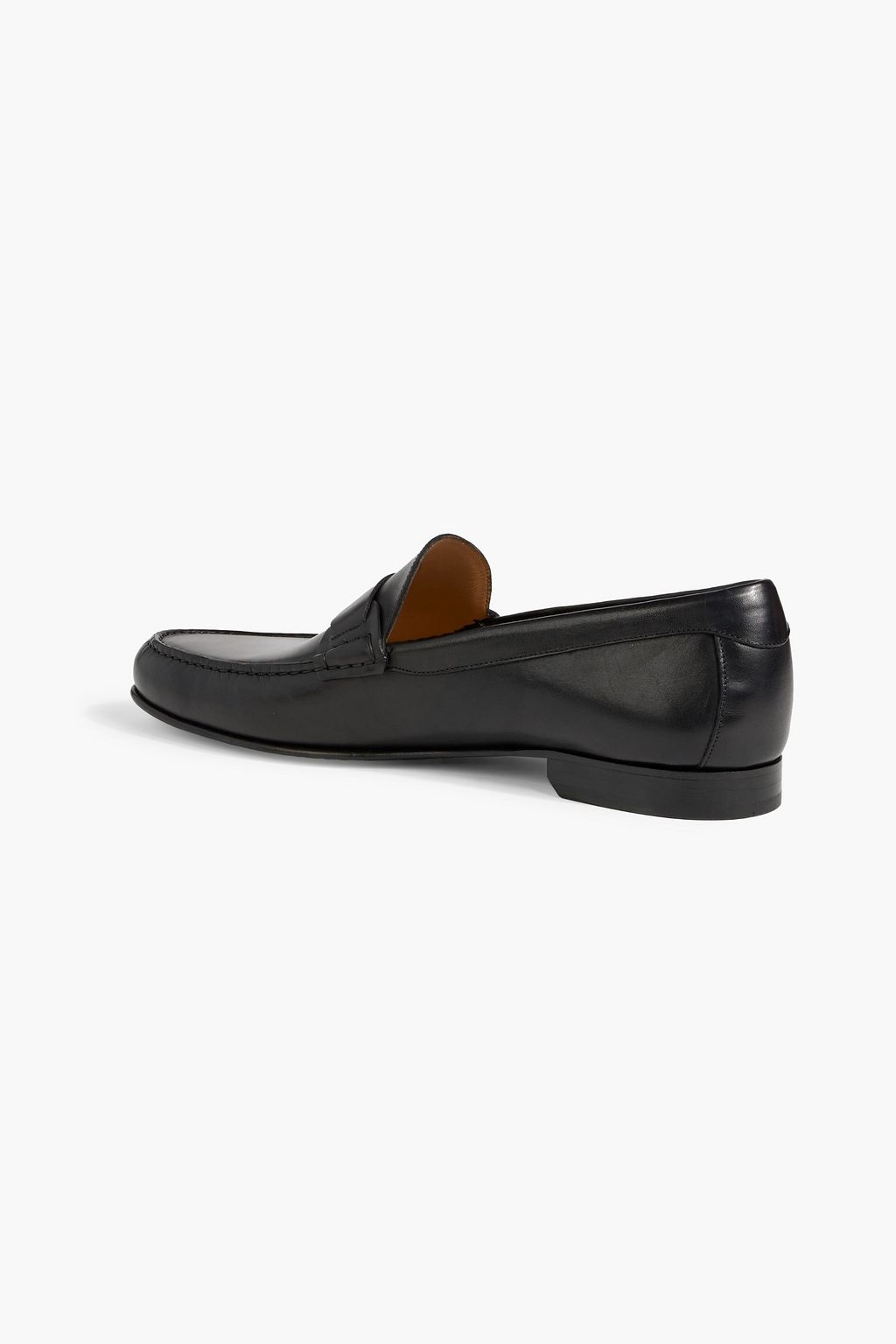 CANALI Leather penny loafers