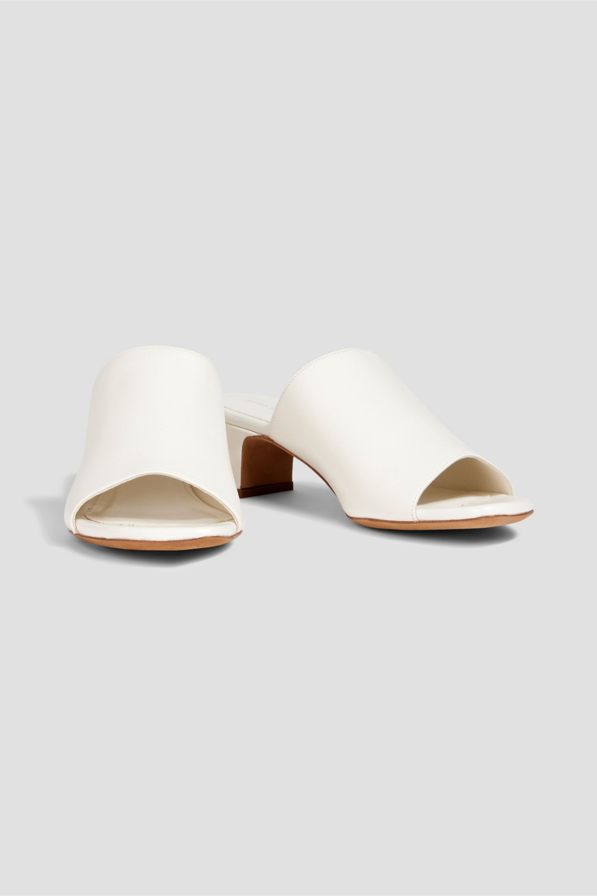 Mansur Gavriel Leather mules