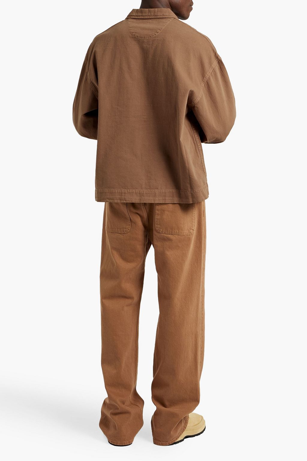 JACQUEMUS De Nîmes appliquéd cotton shirt