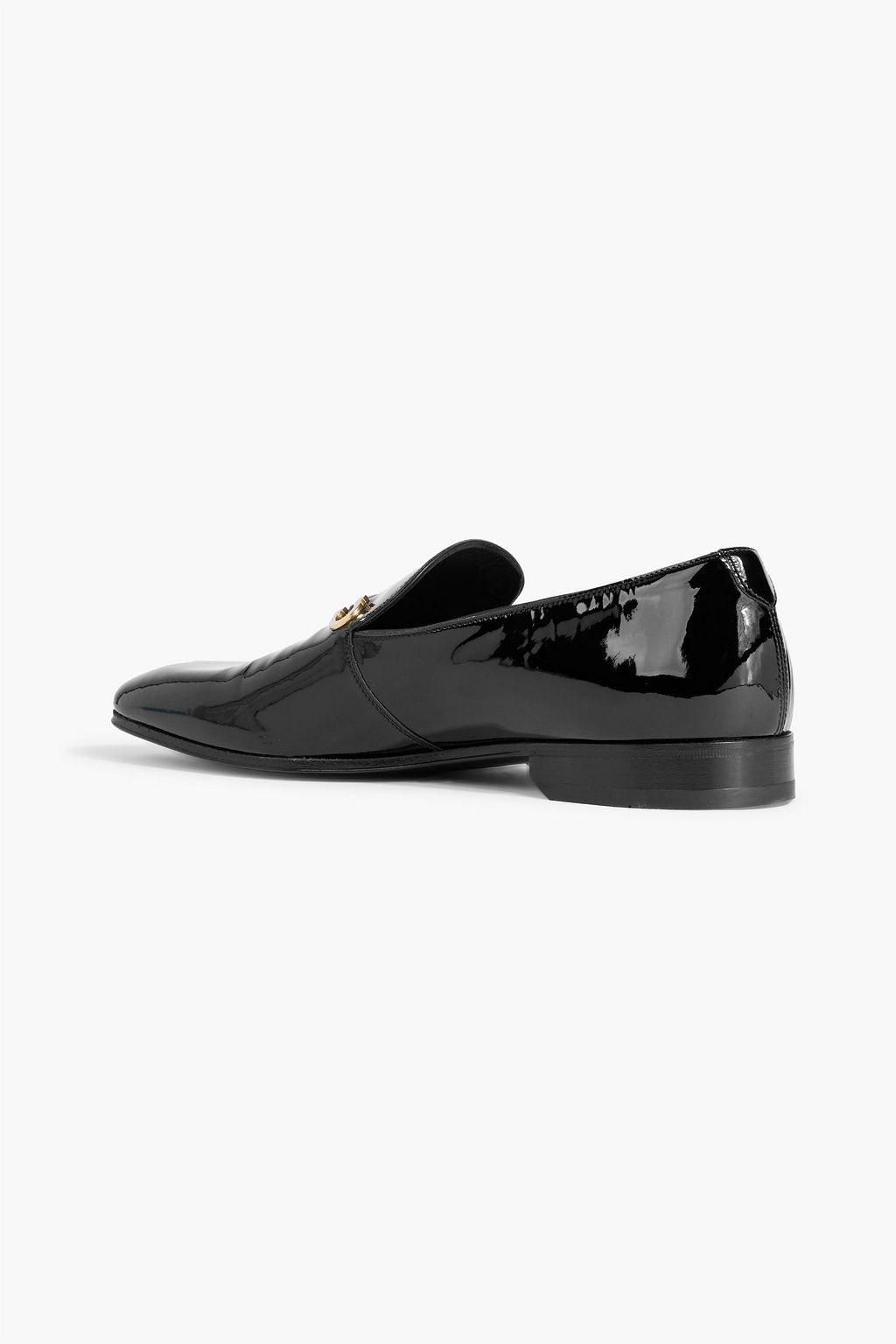FERRAGAMO Lyon patent-leather loafers