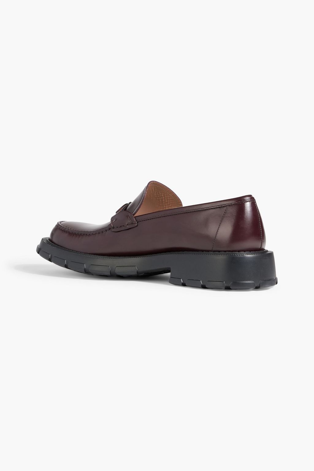 FERRAGAMO Lamont embellished leather loafers