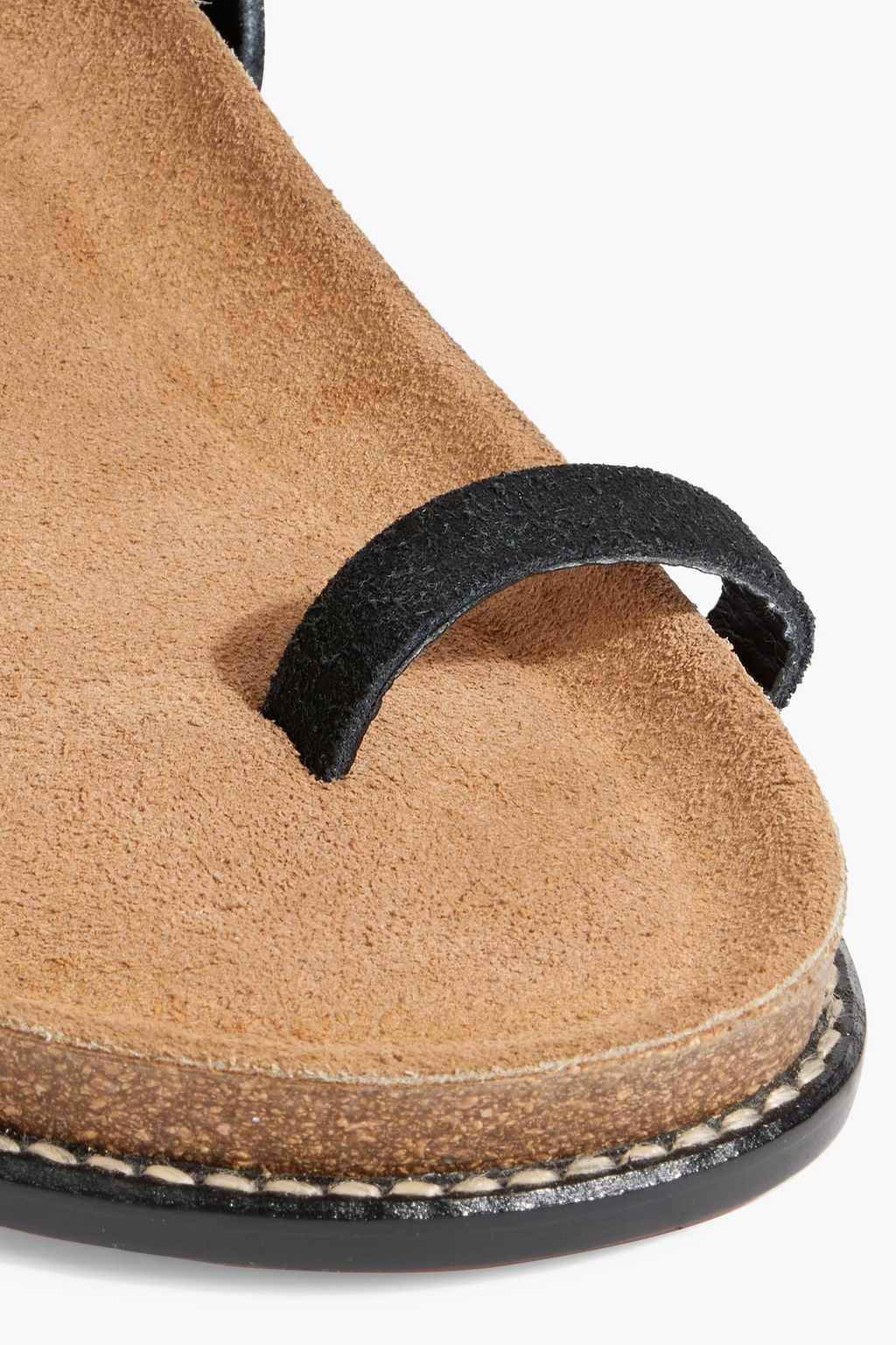 JOHANNA ORTIZ Song Leader embroidered suede sandals
