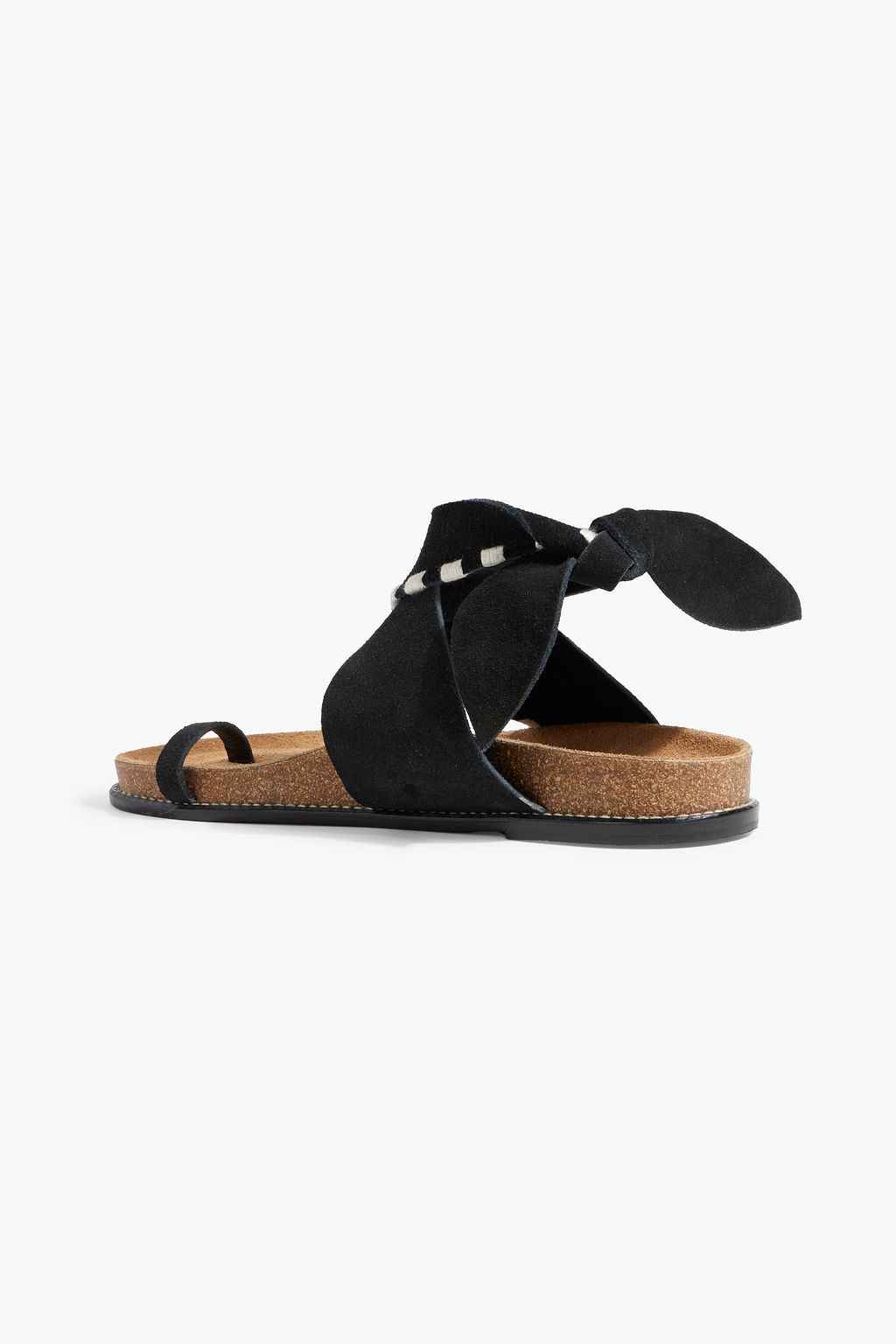 JOHANNA ORTIZ Song Leader embroidered suede sandals