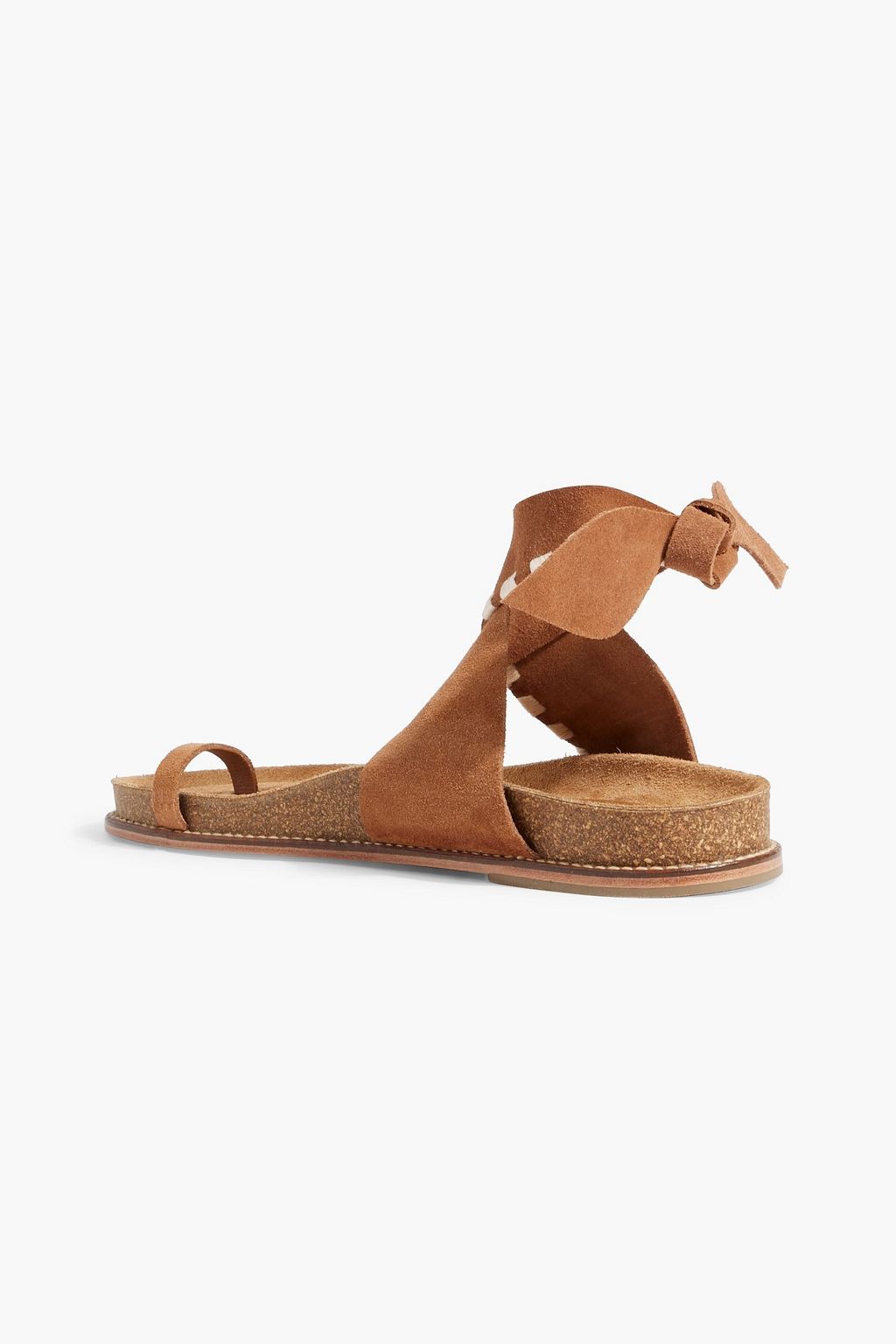 JOHANNA ORTIZ Song Leader embroidered suede sandals