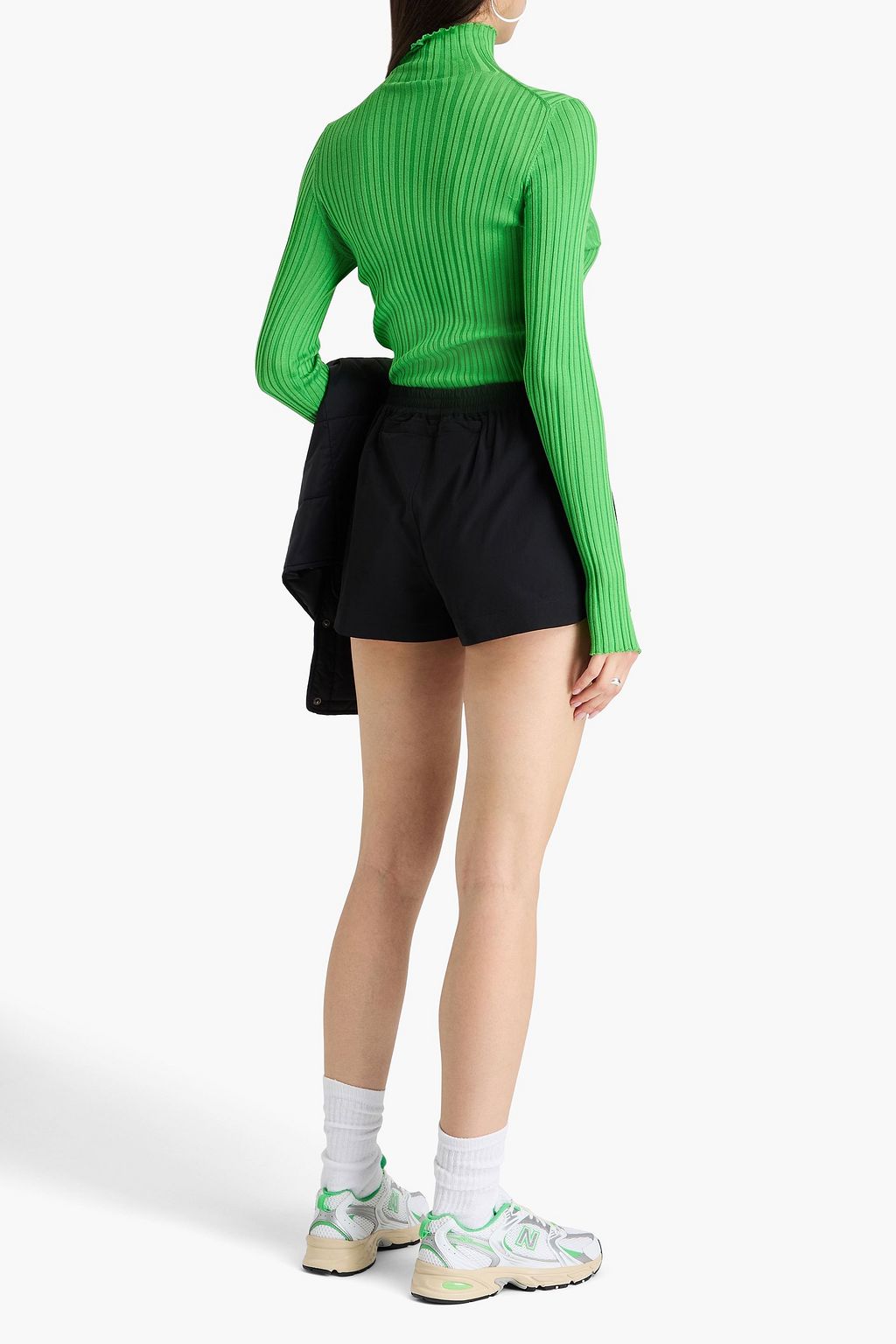 GANNI Shell shorts