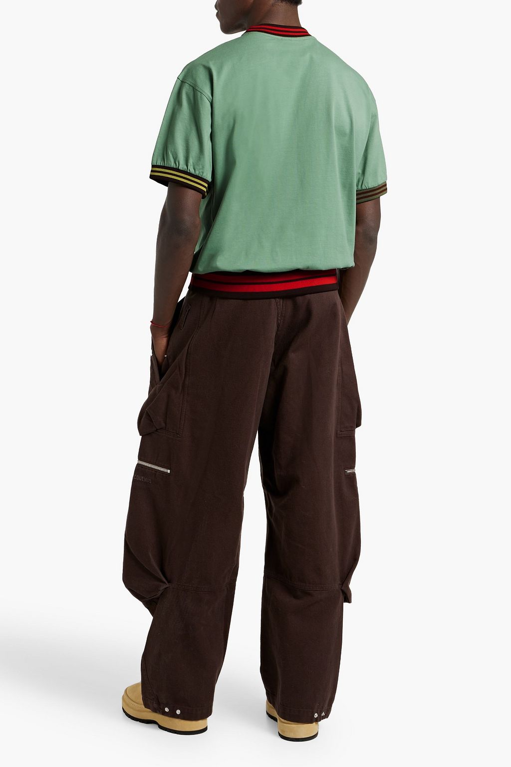 JACQUEMUS 코튼 카고 팬츠