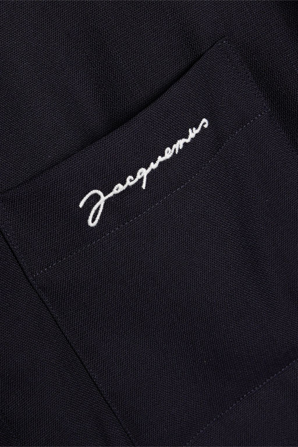 JACQUEMUS 패딩 그랑 드 뿌드르 울 오버셔츠