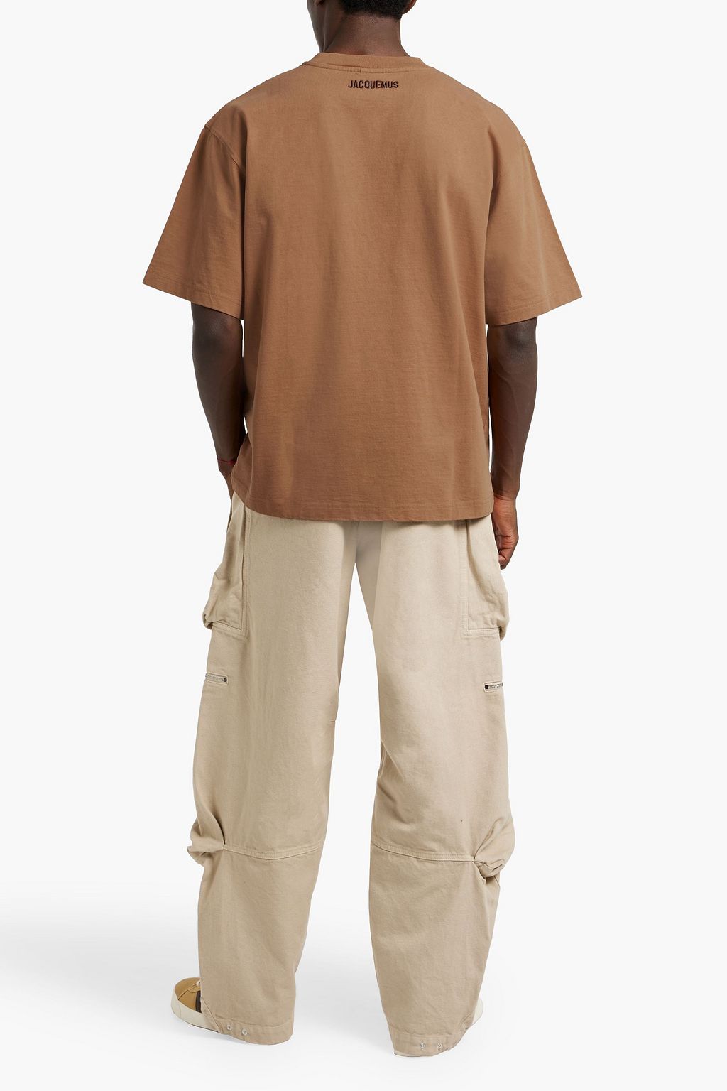 JACQUEMUS Soleil embroidered cotton-jersey T-shirt